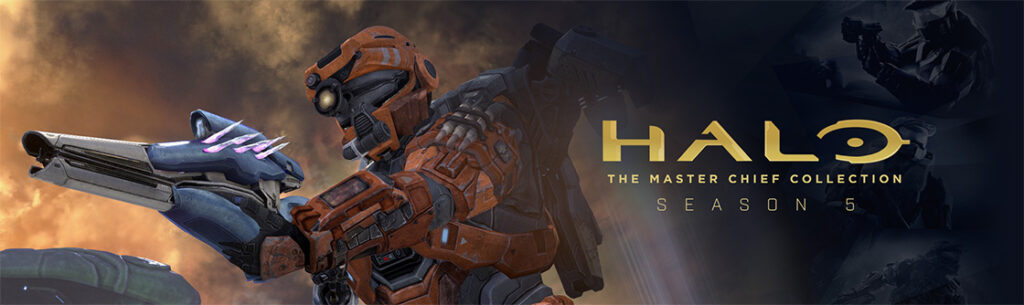 Key art for Season 5 of Halo: The Master Chief Collection.