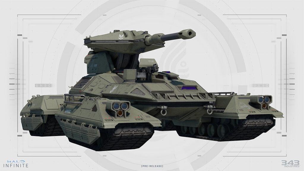 An in-engine render of the Scorpion.