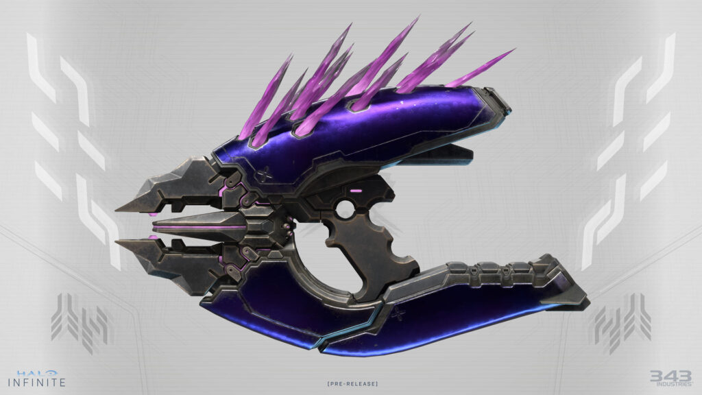 An in-engine render of the Needler.