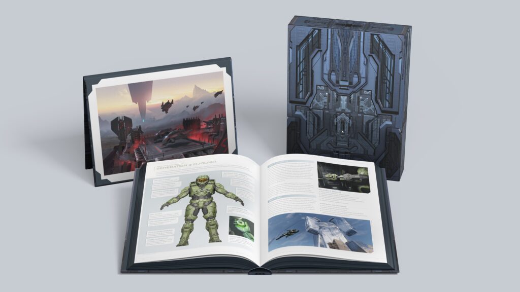 The deluxe edition of the Halo Encyclopedia.