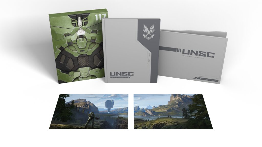 The Art of Halo Infinite Deluxe Edition.