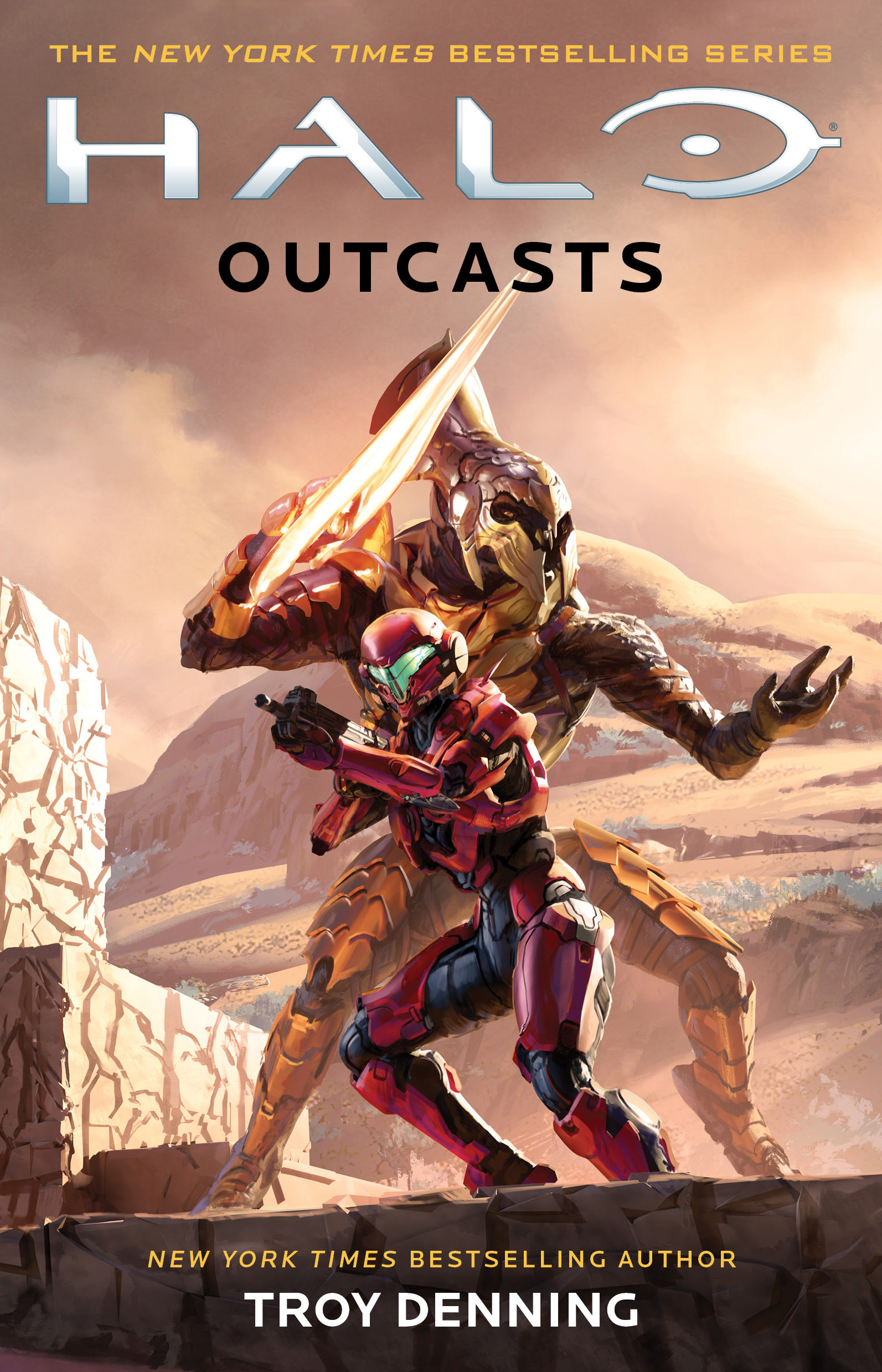 Book cover for Halo: Outcasts.