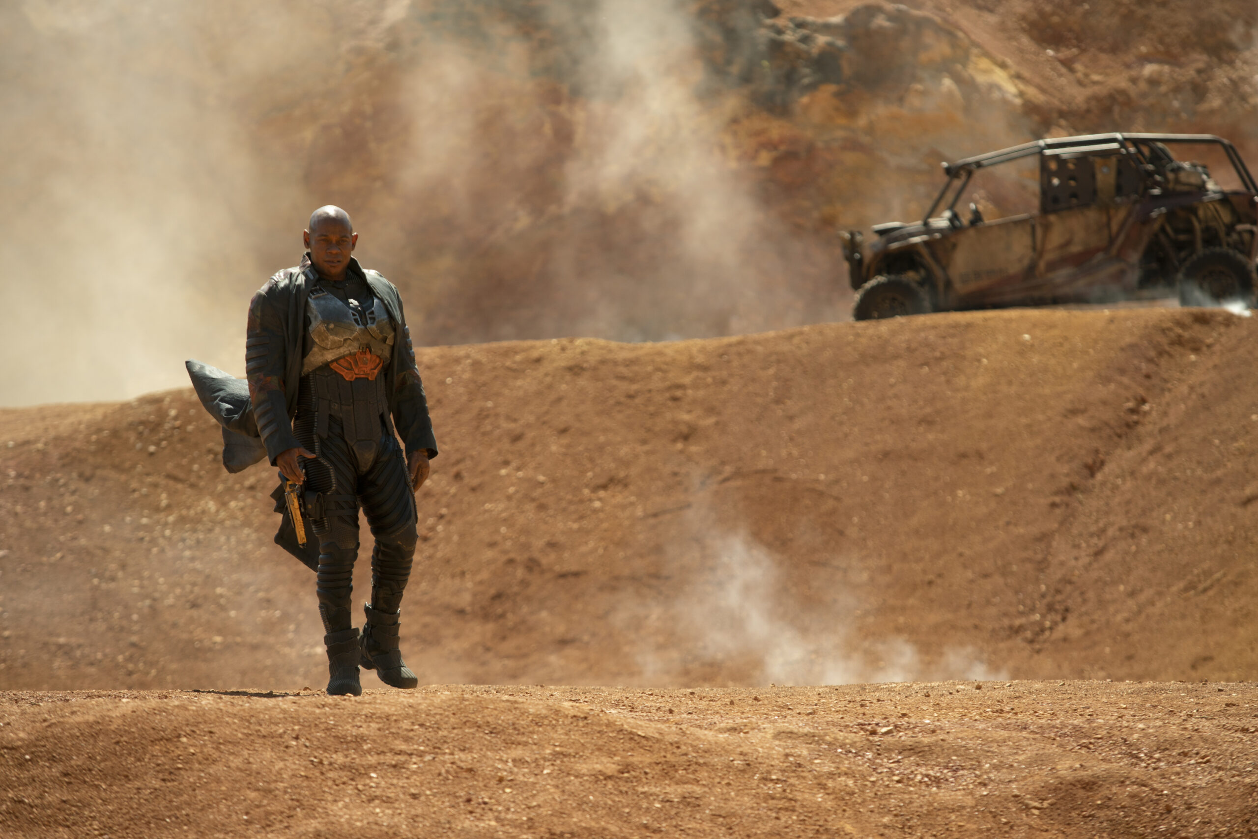 Bokeem Woodbine as Soren in Halo episode 5, season 1, Streaming on Paramount+. Photo credit: Adrienn Szabo/Paramount+