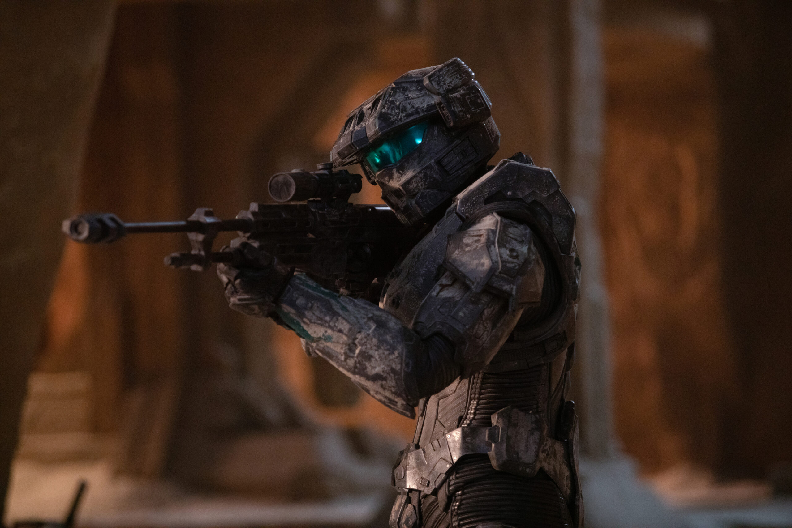 Kate Kennedy as Kai in Halo Season 1, Episode 9. Photo credit: Adrienn Szabo/Paramount+