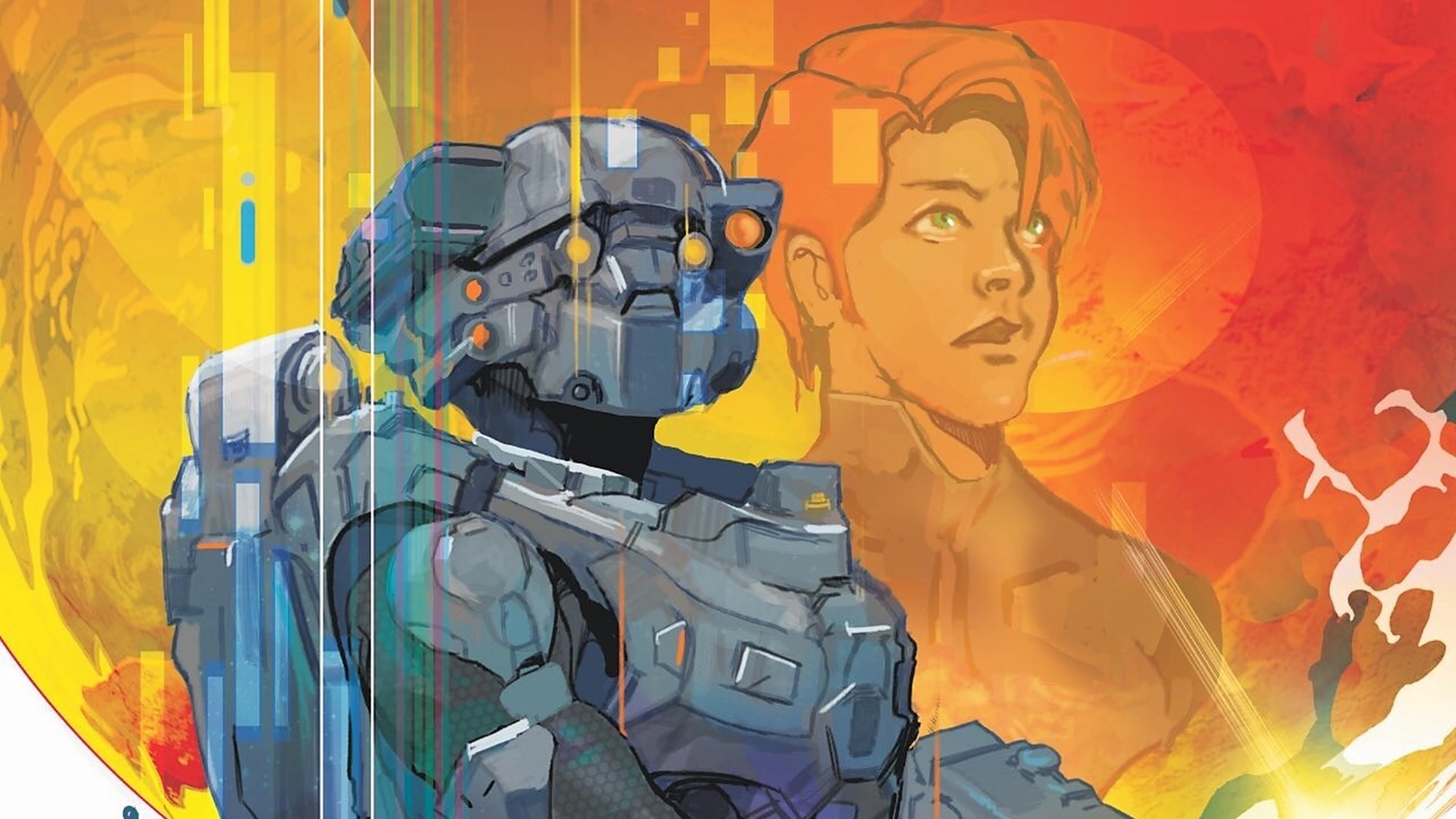 Cover art of Halo: Lone Wolf comic