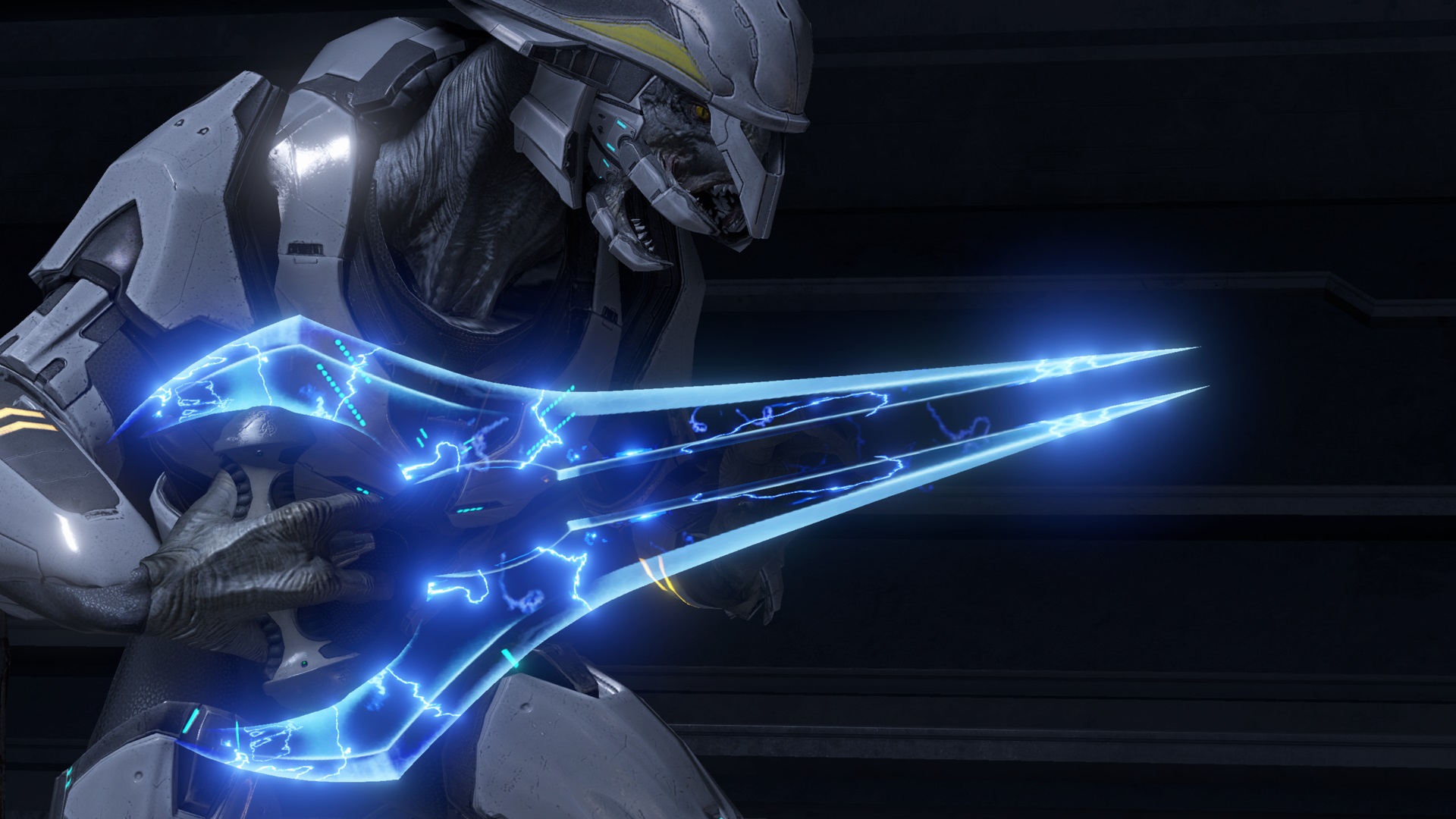 Halo 2 Anniversary screenshot of Sangheili Councilor