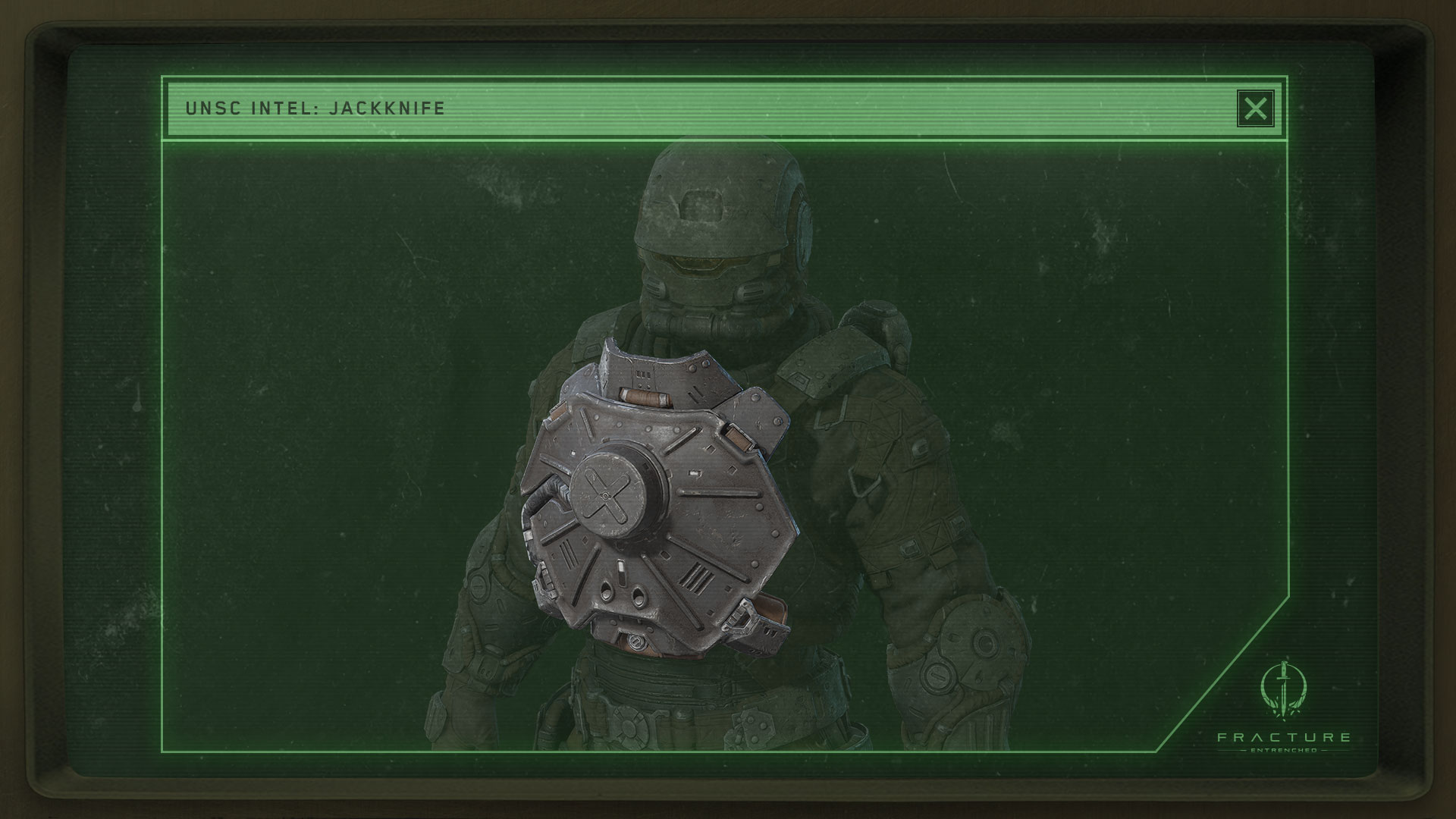 UNSC Intel image of JACKNIFE chest attachment