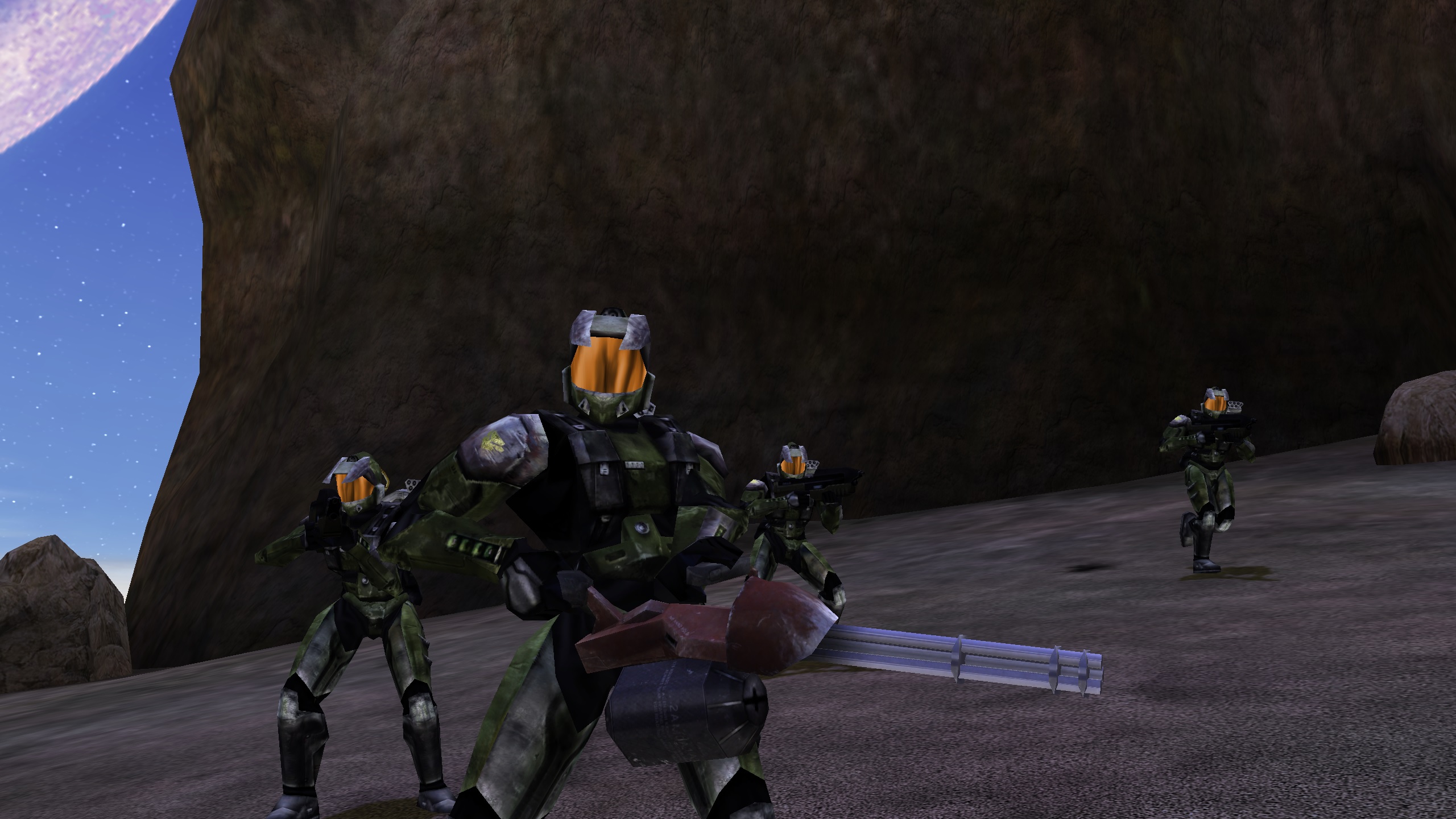 Halo CE shot with 1999-era cyborgs