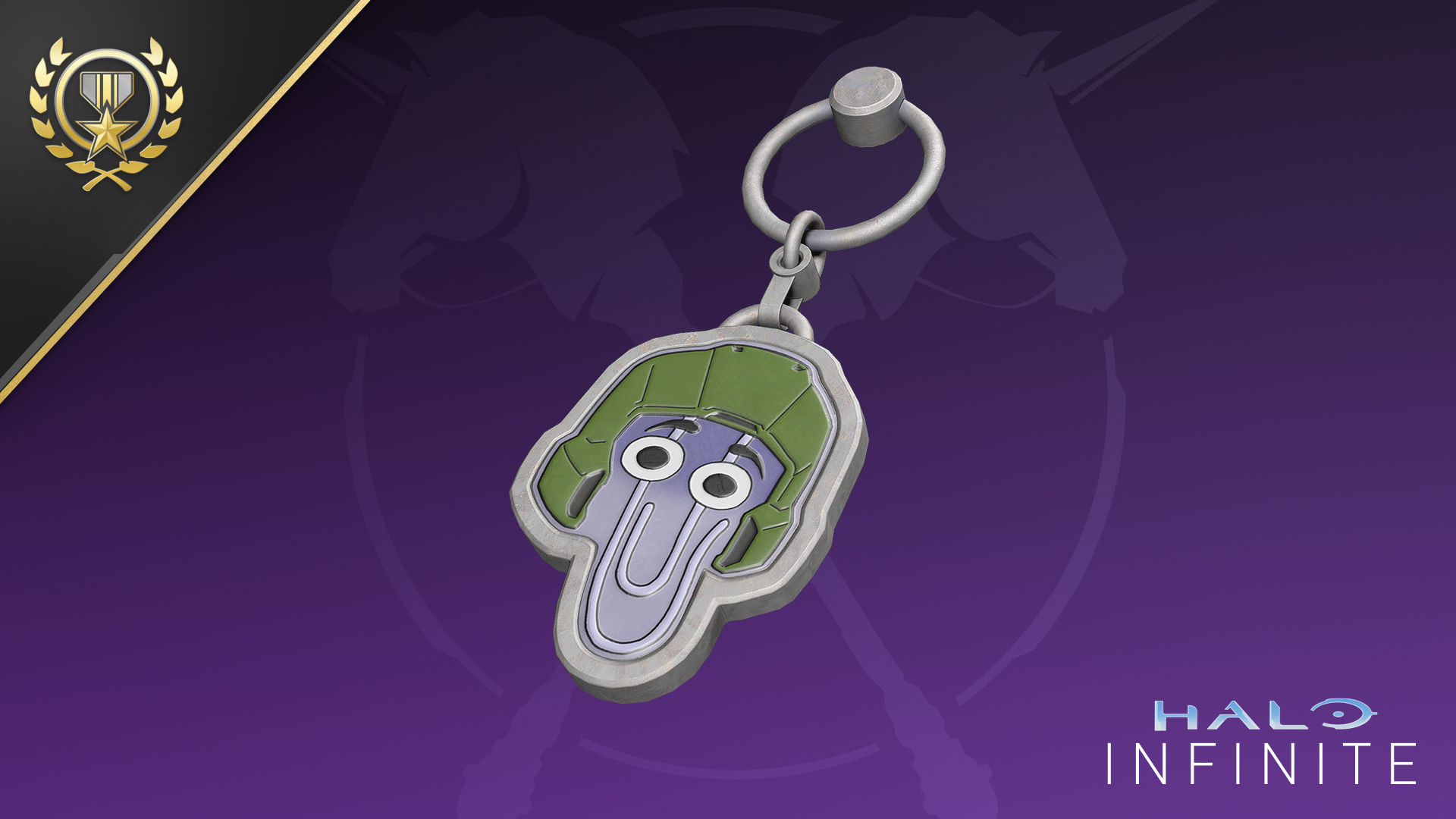 The Tactical Clippy Weapon Charm.