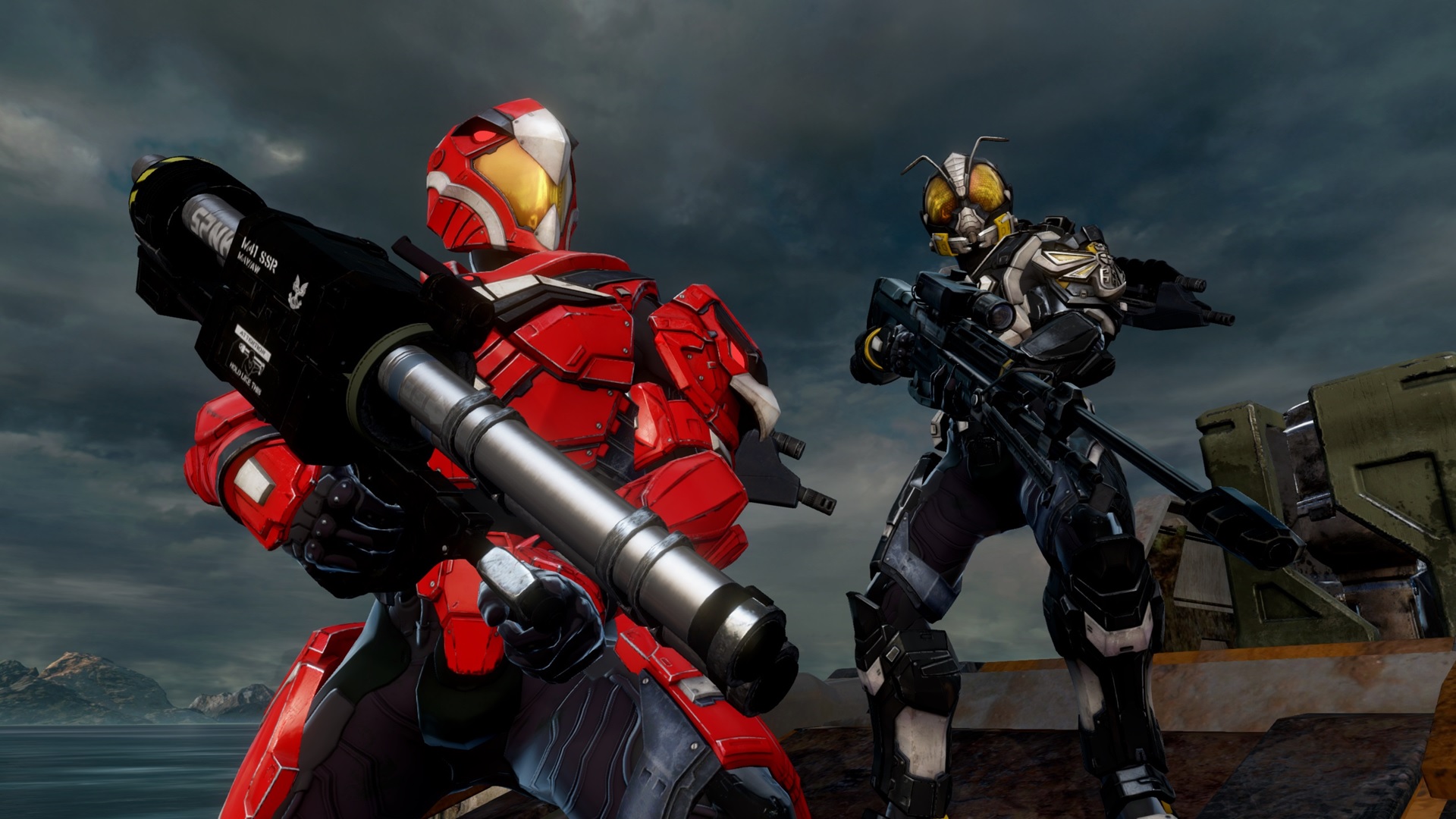 In-game screenshot of Trooper armor