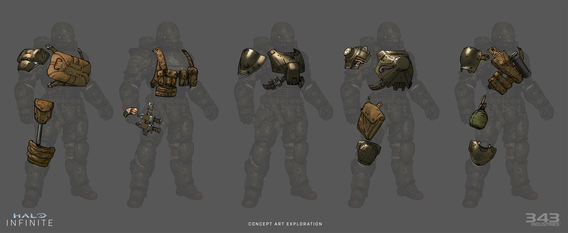 Concept art exploration of Fracture: Entrenched attachments
