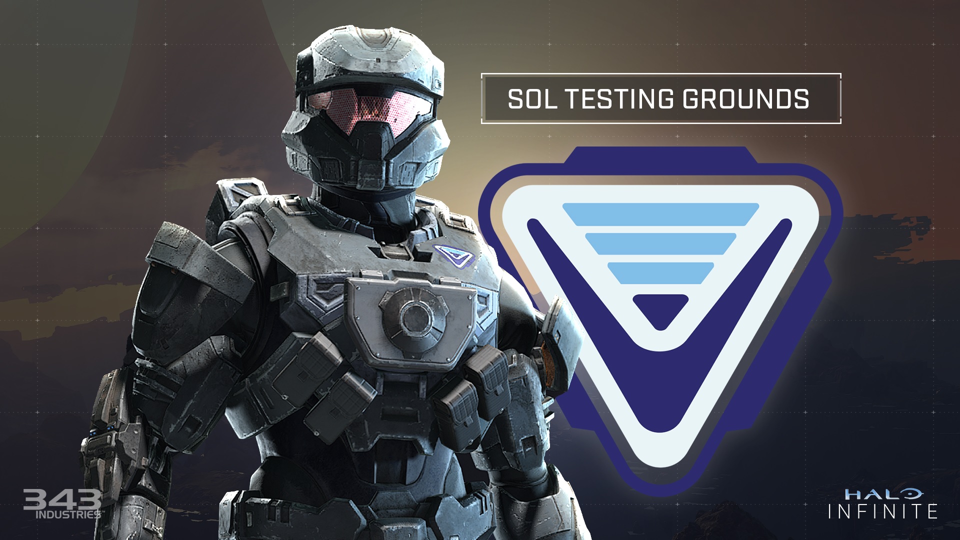 Imagen del logo de Sol Testing Grounds para Halo Infinite