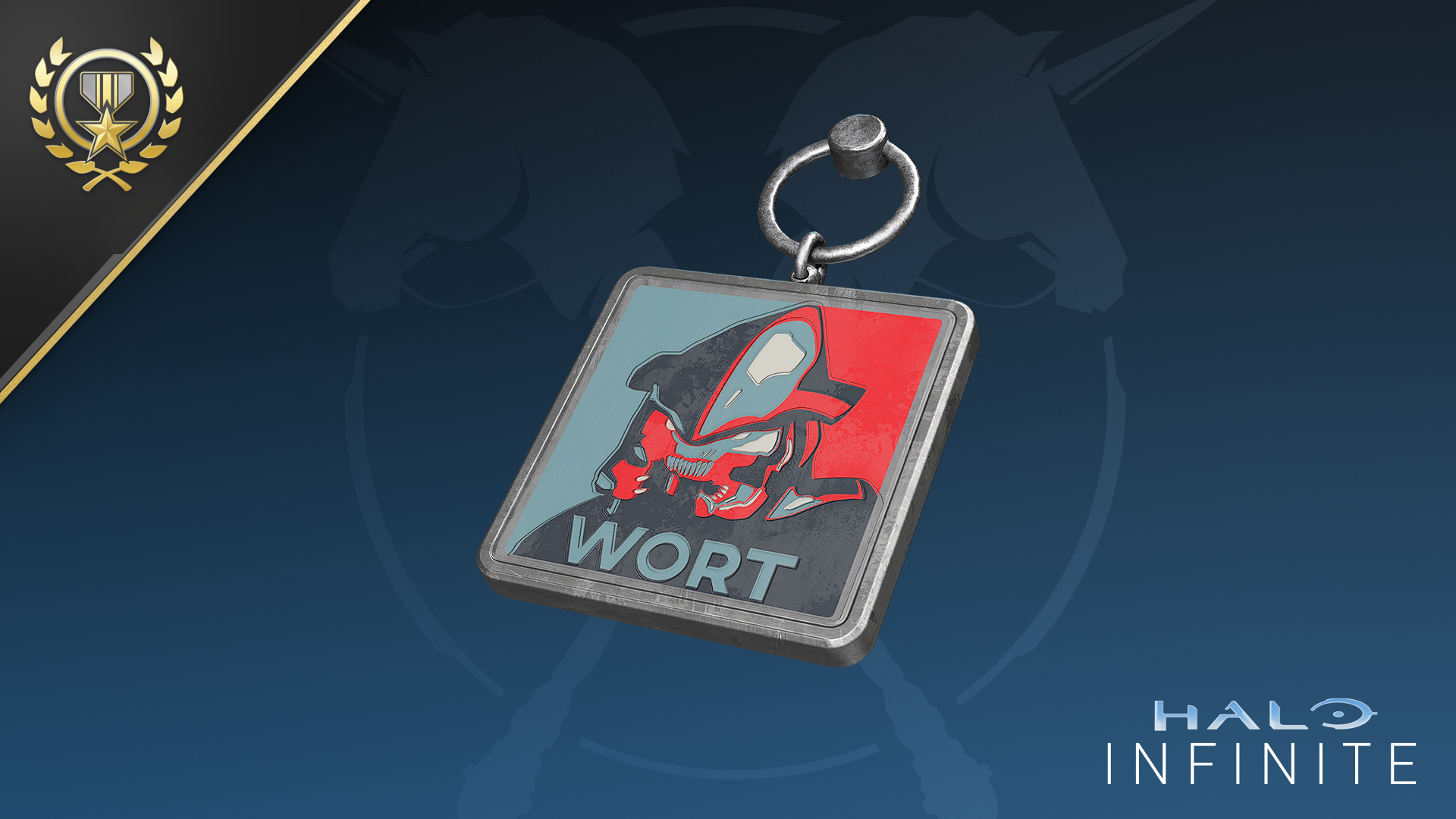 The WORT weapon charm.
