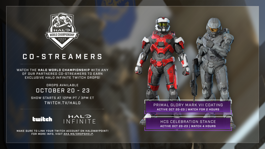 Halo World Championship 2022 Co-Streamers
