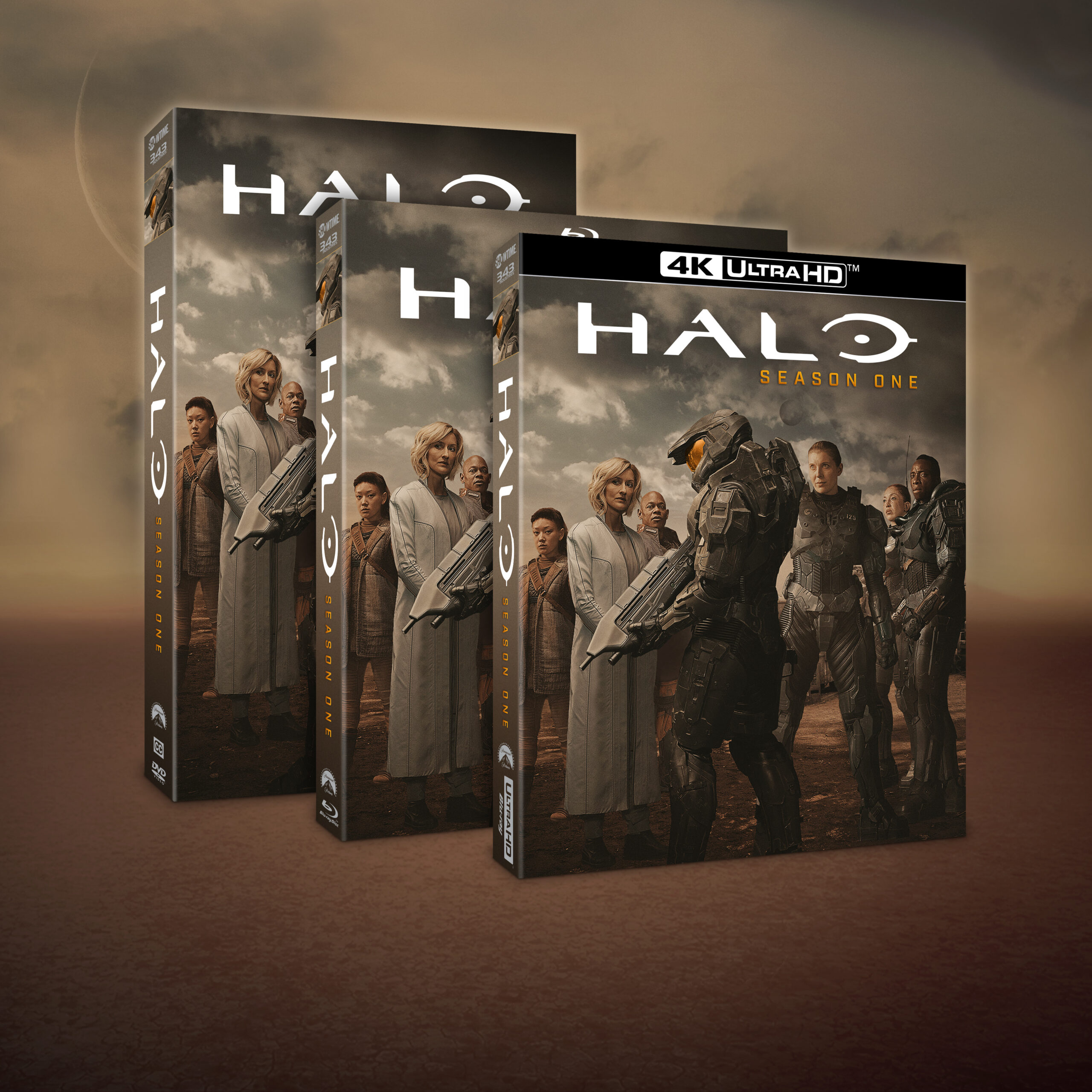 Halo The Series on DVD, Blu-ray, and 4K Ultra HD