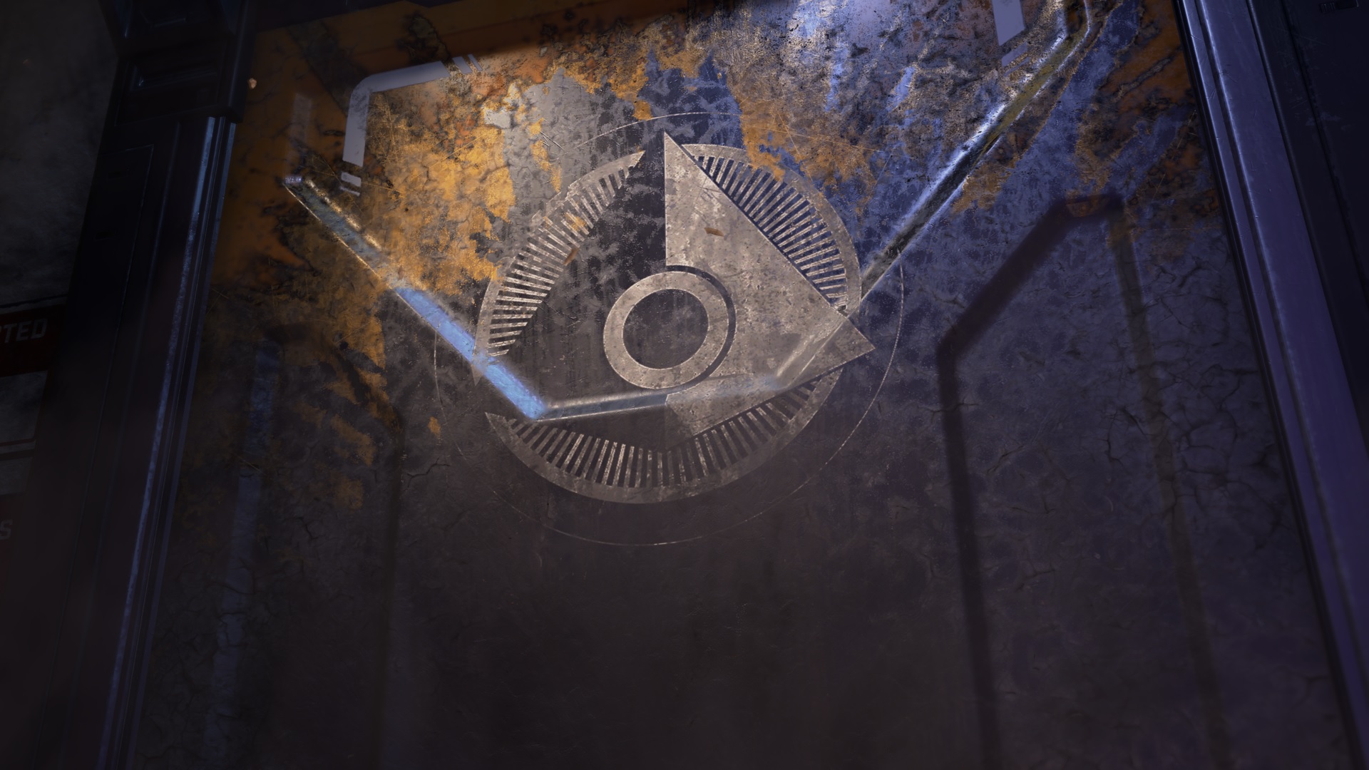 Header image for Season 3 Intel showing the ONI symbol on the Live Fire door