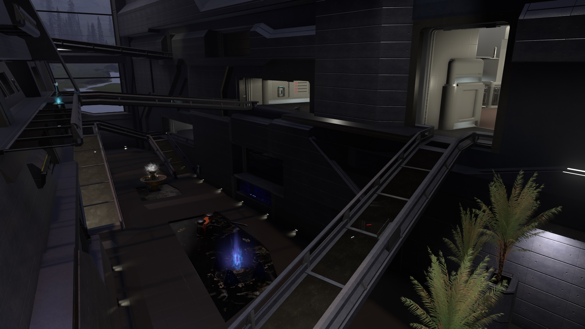 Halo Infinite screenshot of SWORD Base