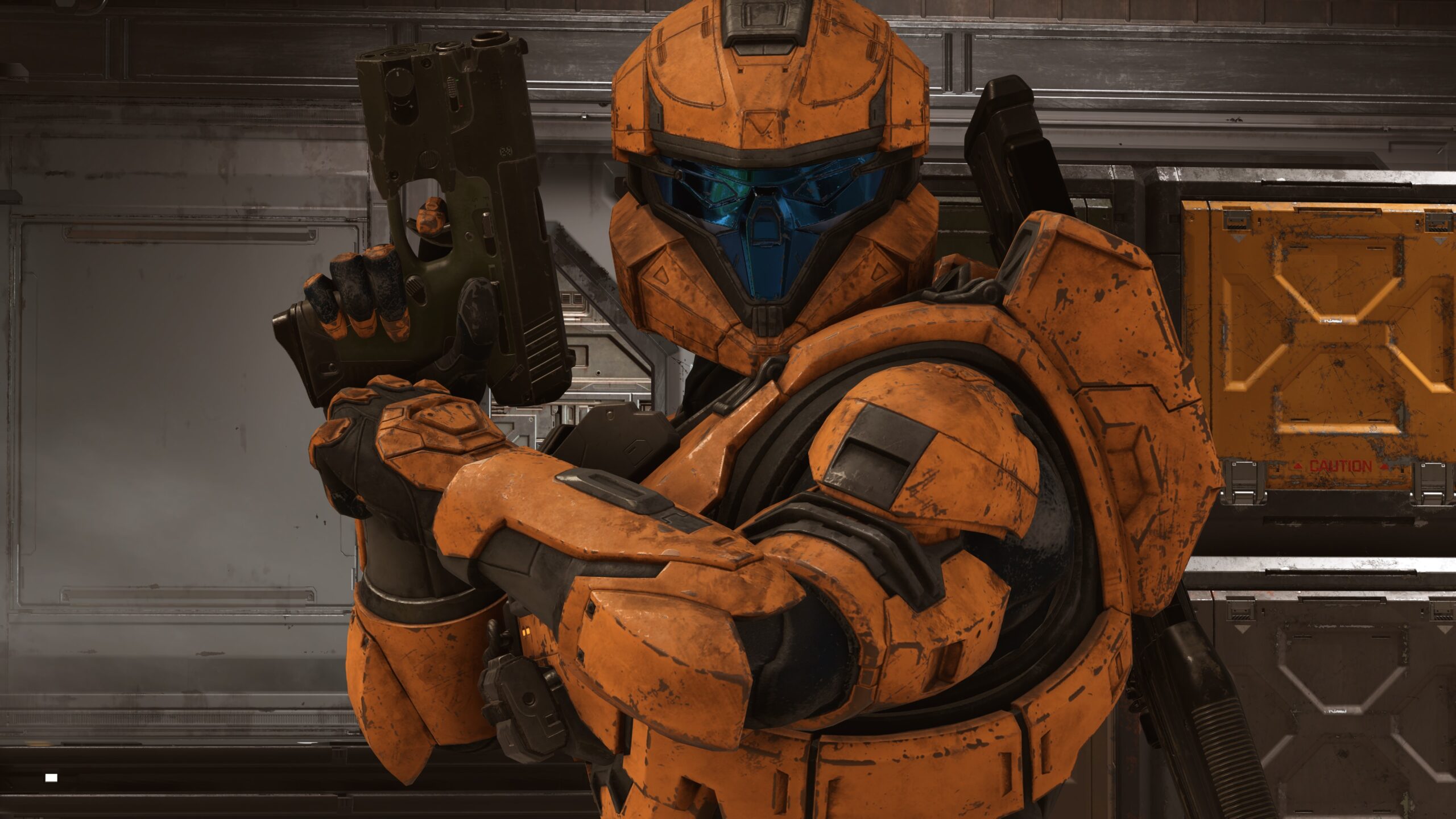 Halo Infinite screenshot of the GEN3 WAR MASTER-class Mjolnir