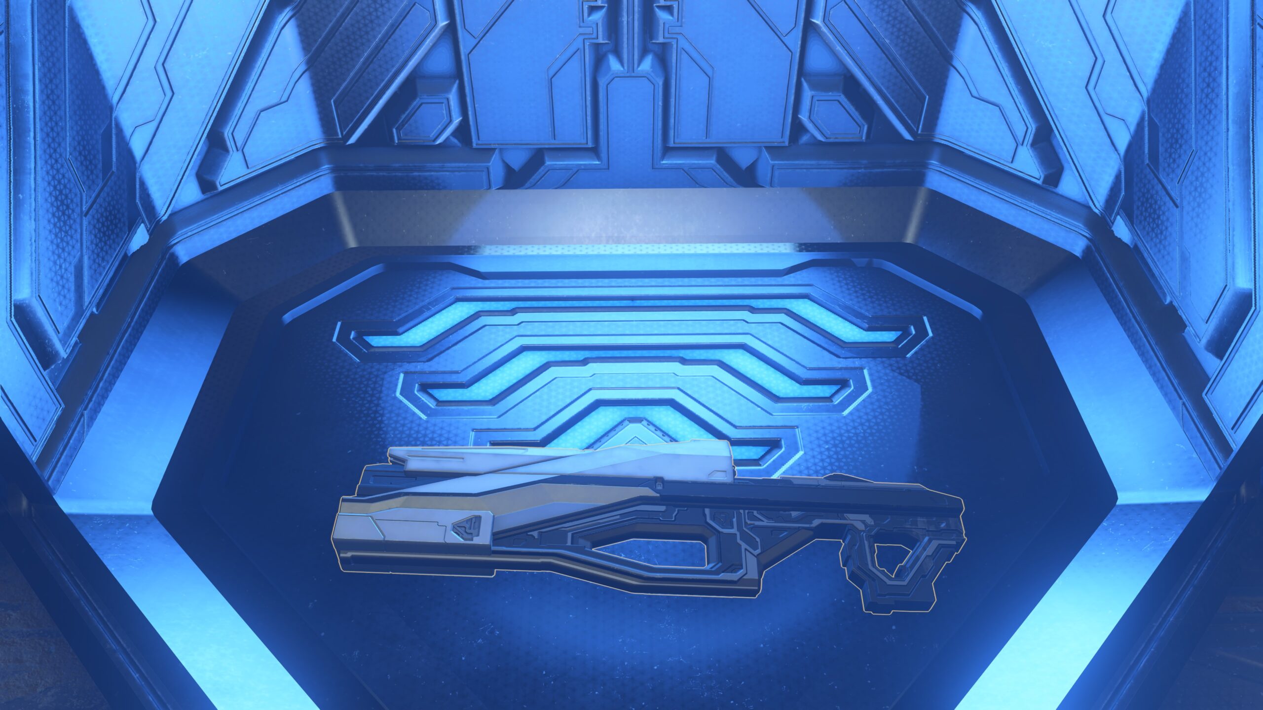 Halo Infinite screenshot of the Backdraft Cindershot