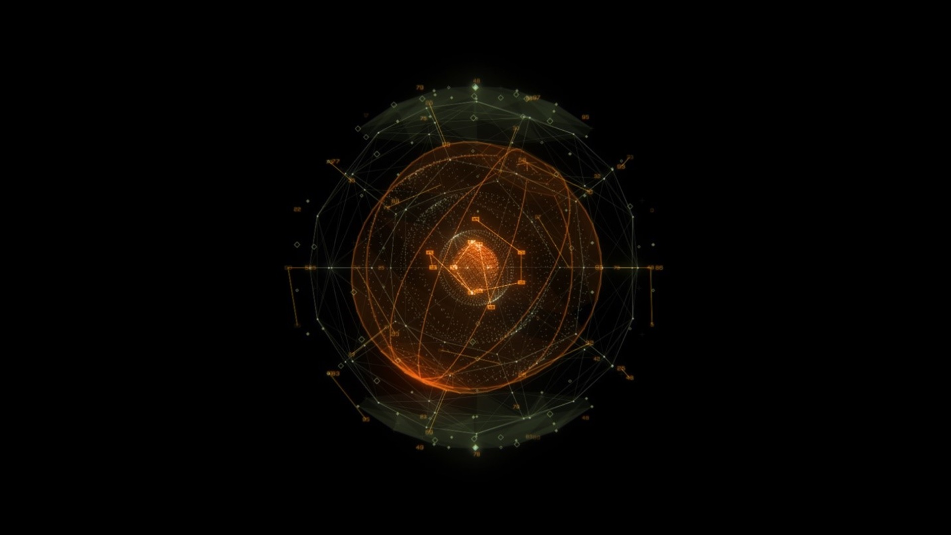 Precipice Part 3 image of an orange matrix