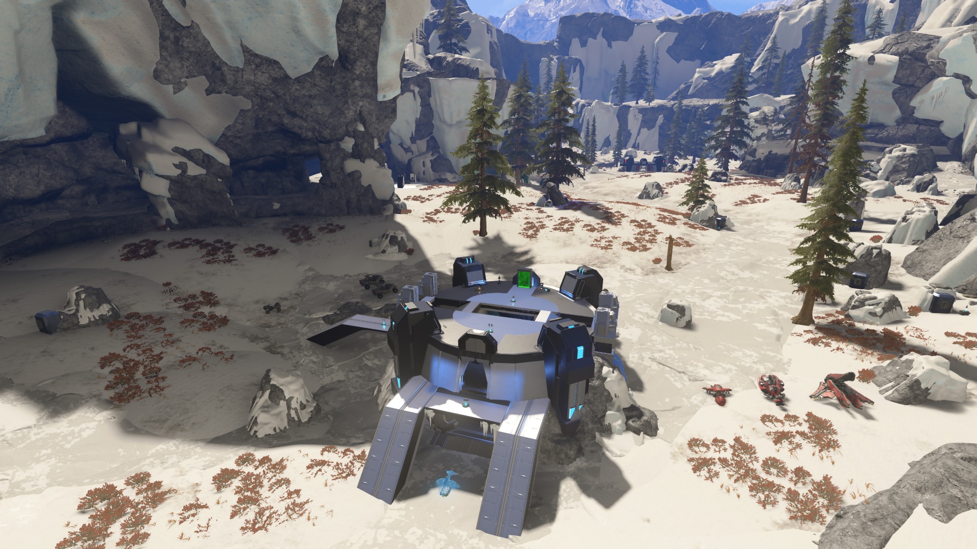 Halo Infinite screenshot of Snowagulation
