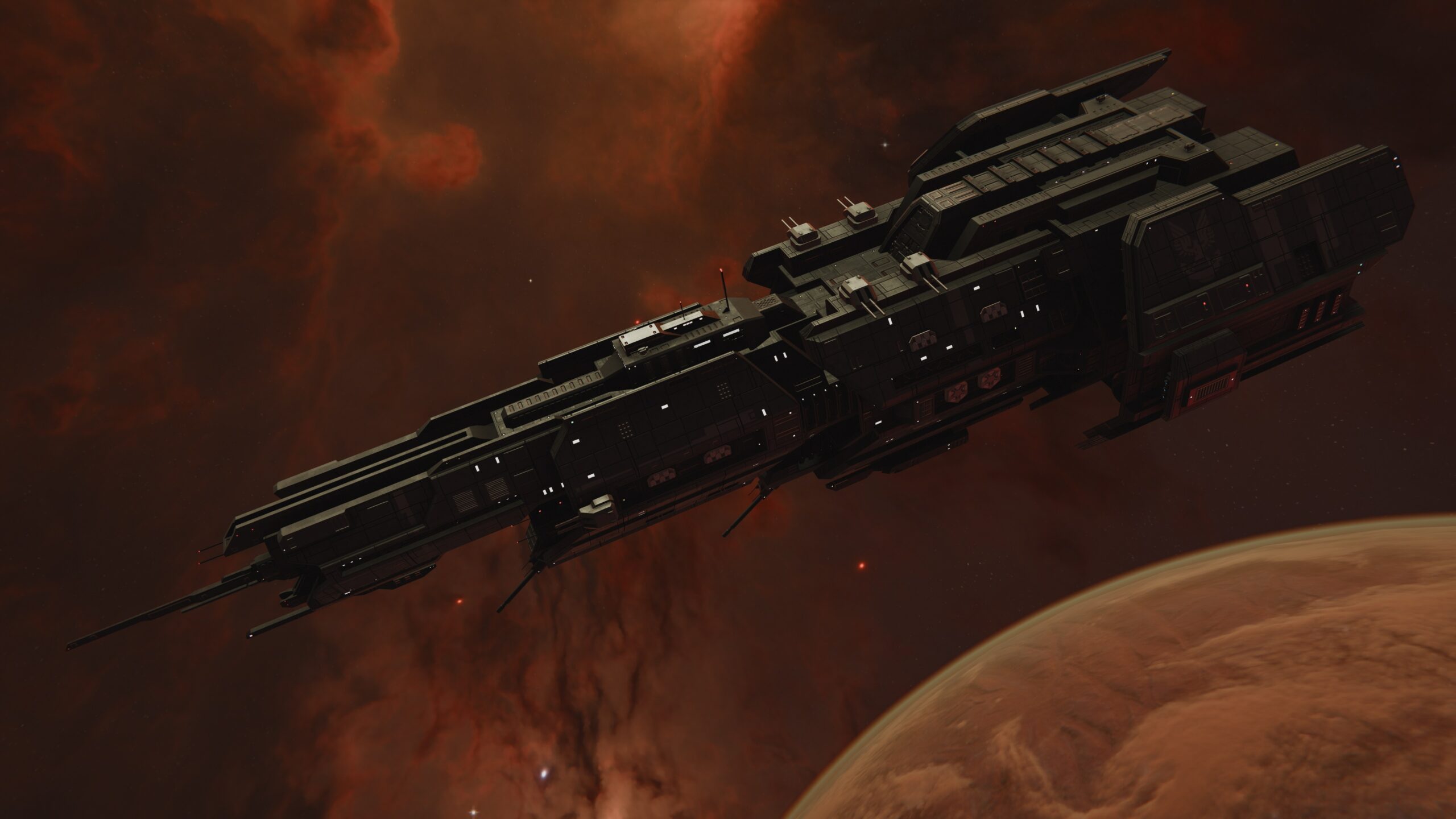 Sins of the Prophets screenshot of the Able-class heavy destroyer