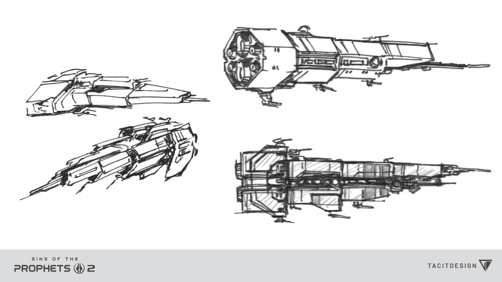 Sins of the Prophets concept art of the Able-class heavy destroyer