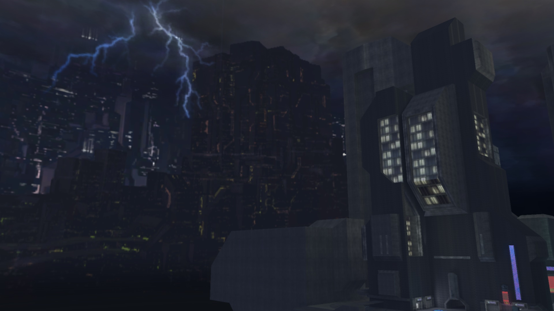 Digsite screenshot of the Halo 2 E3 2003 demo skybox