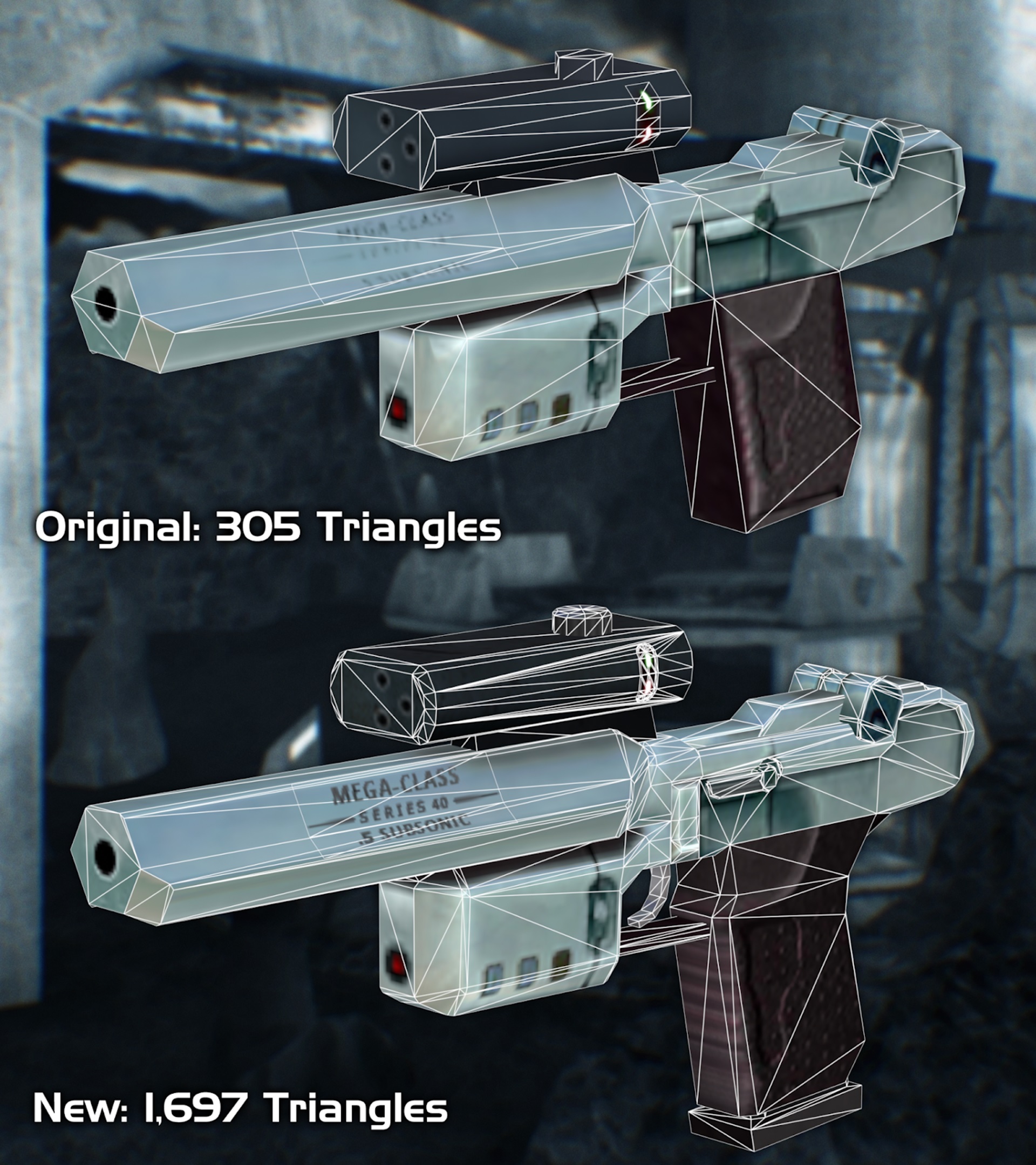 Digsite screenshot of the Space Luger model