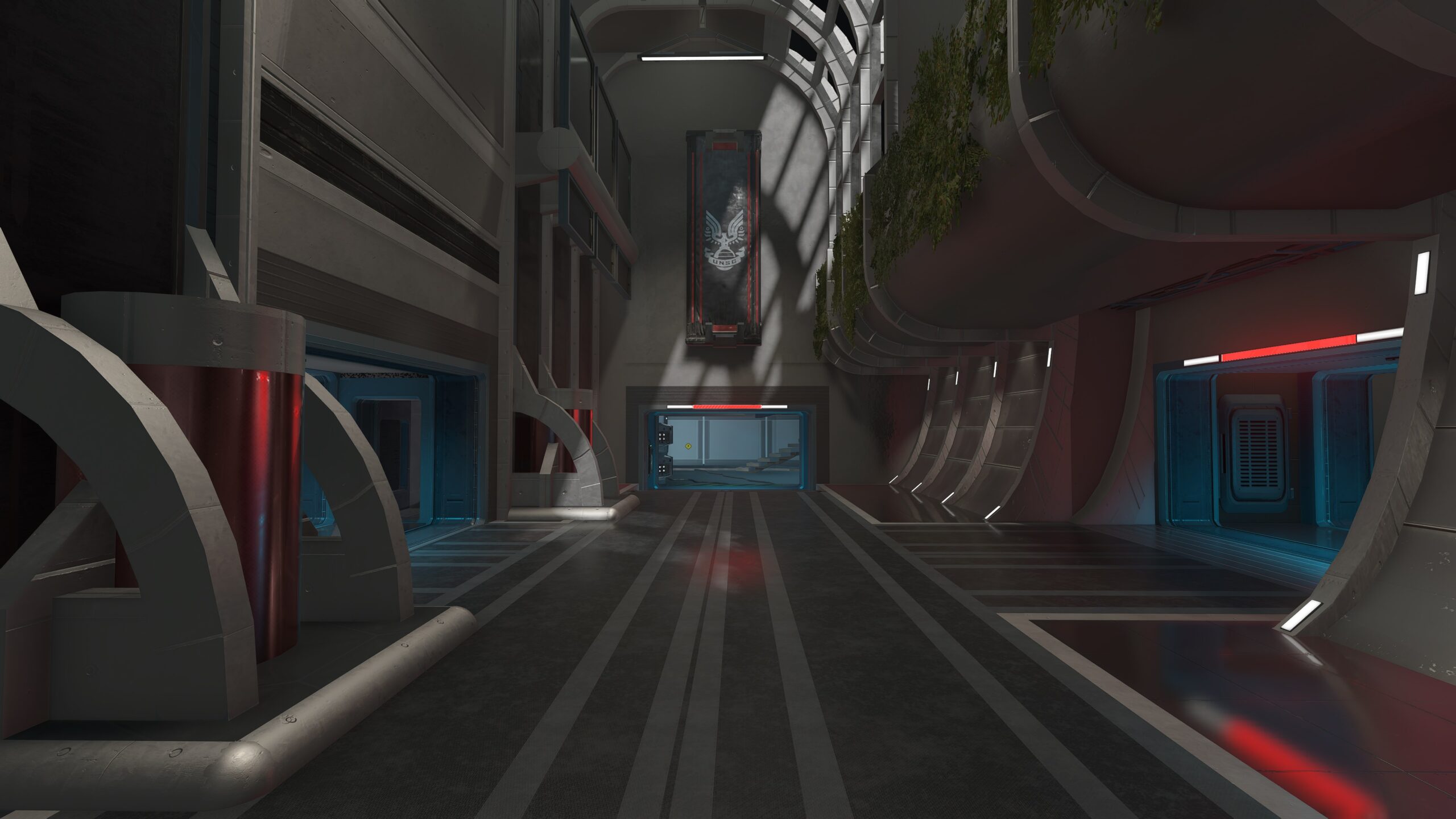 Halo Infinite screenshot of Spacecamp (RE:Orbital) map made in Forge