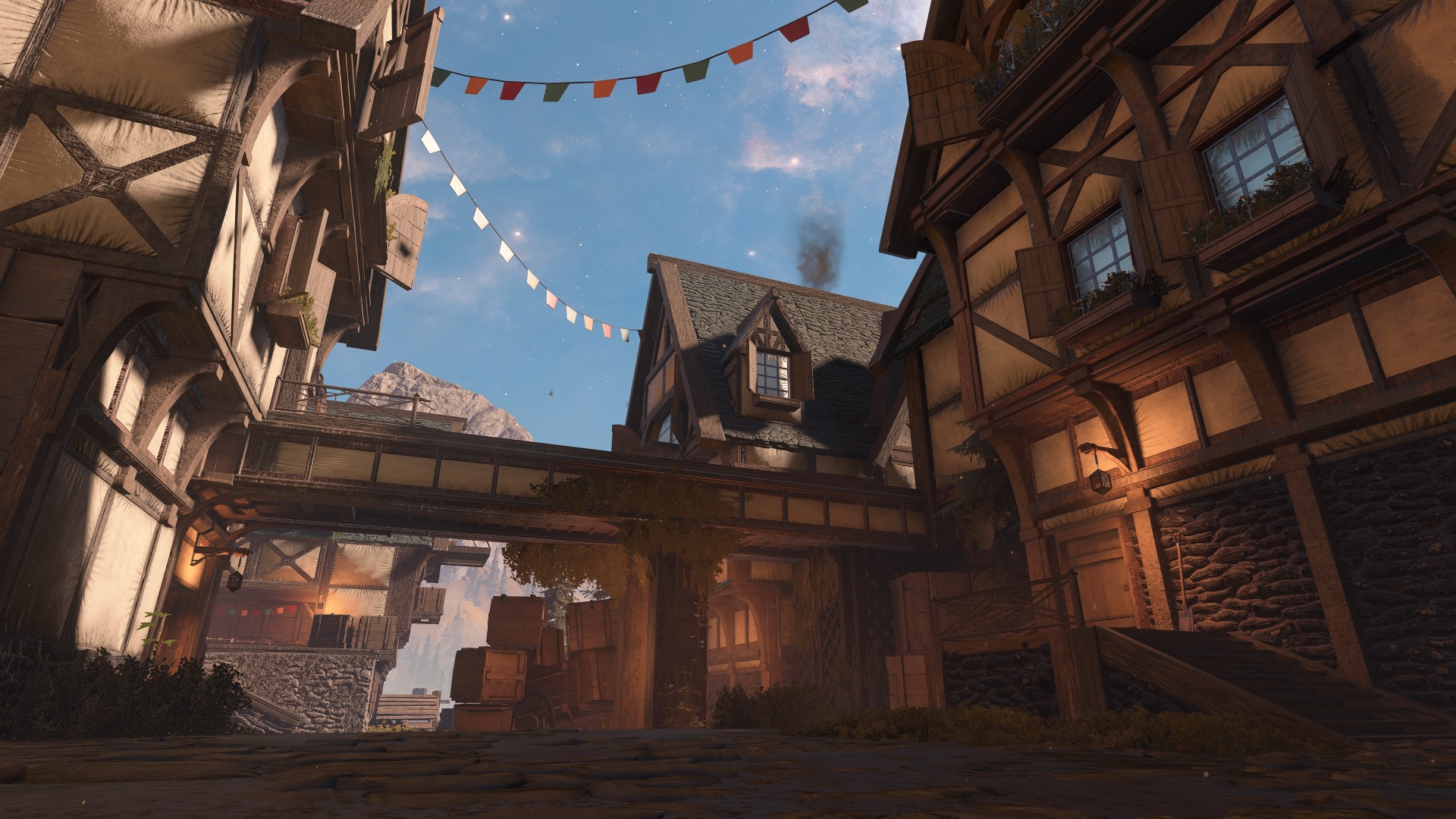 Halo Infinite screenshot of the Forge map Tavern