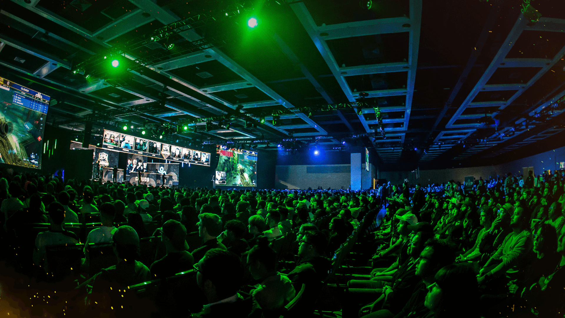 Packed house at the Halo World Championship