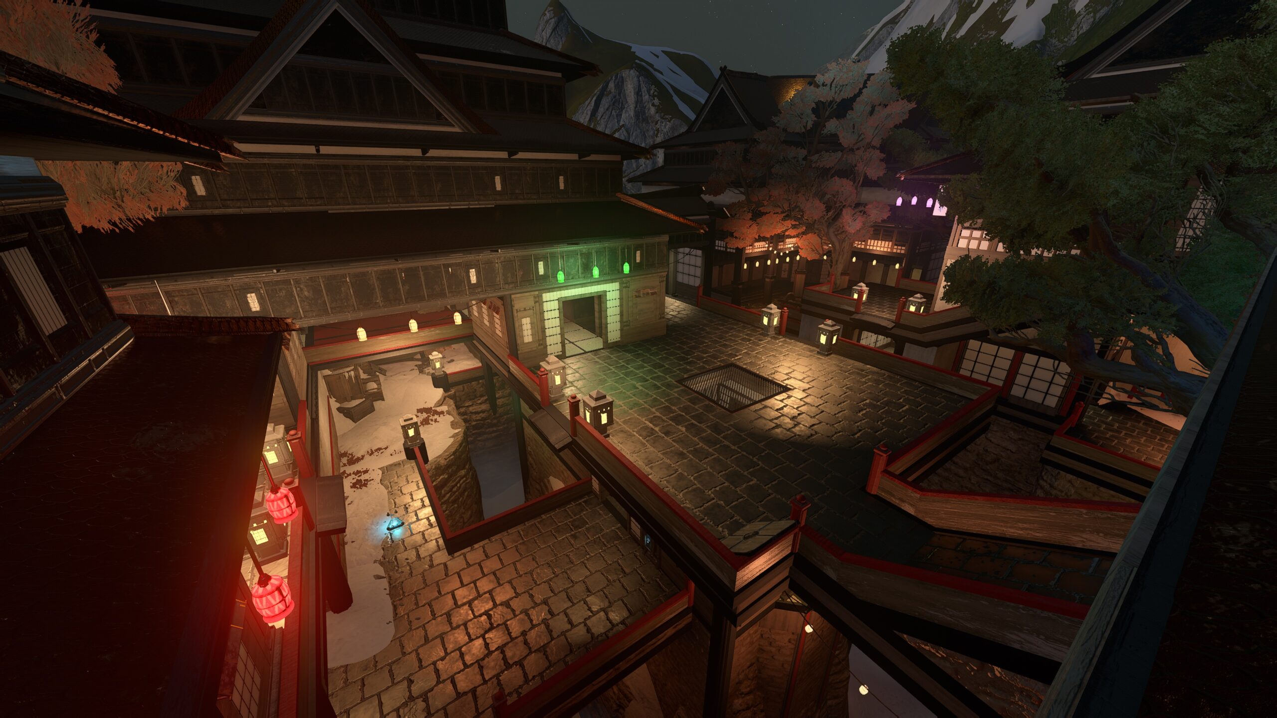 Halo Infinite screenshot of the Tenrai map Kiken'na