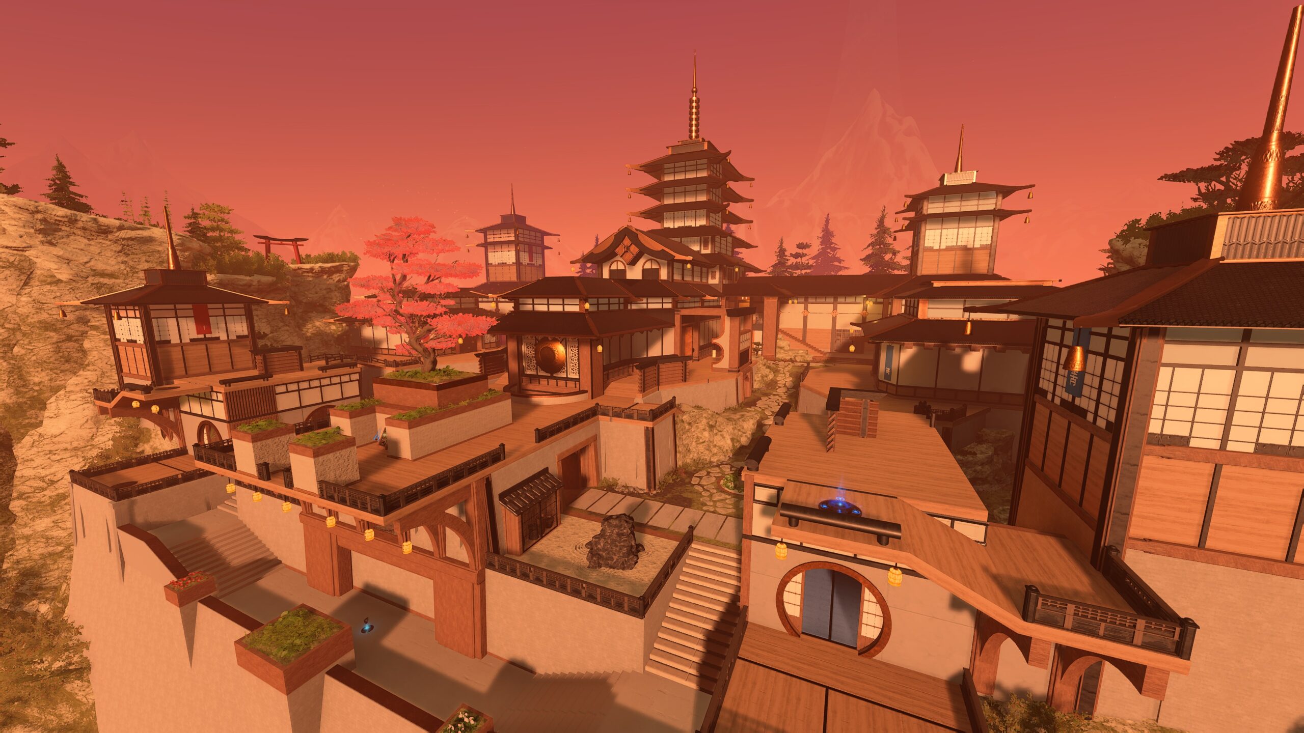 Halo Infinite screenshot of the Tenrai map Shiro