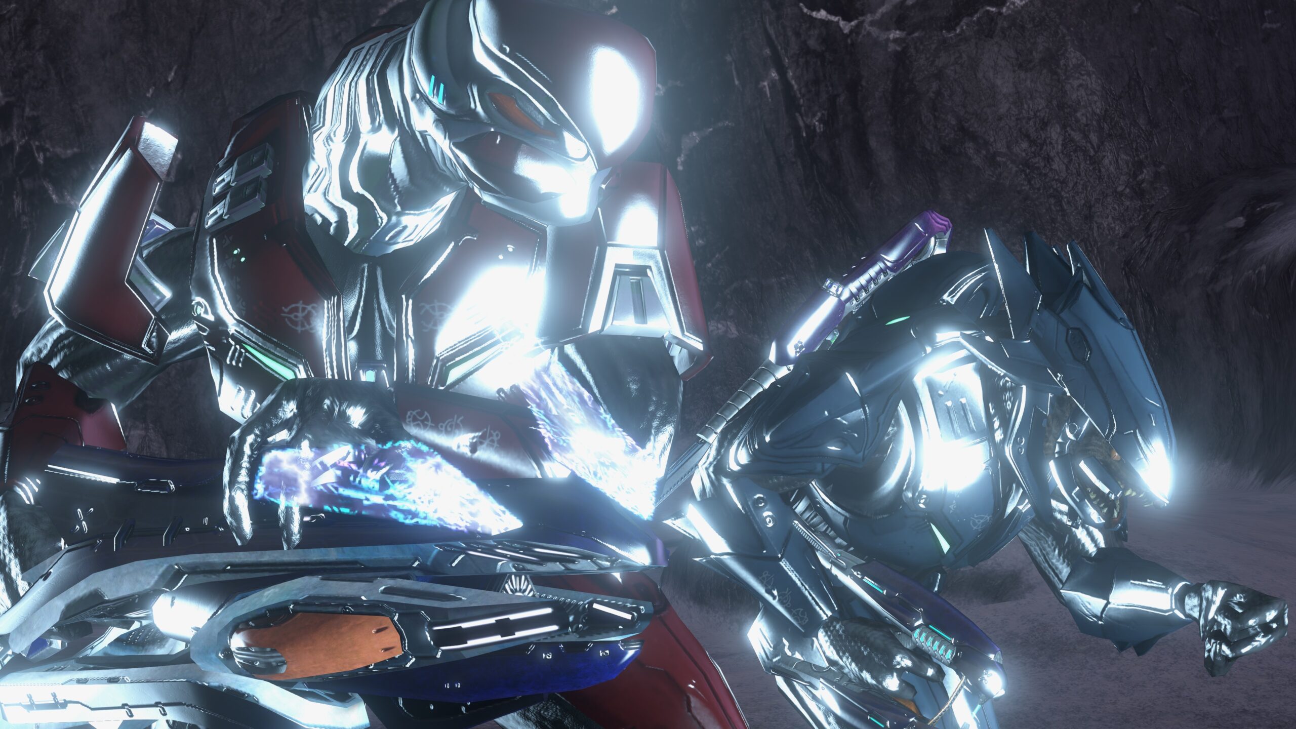 Halo 3 screenshot of Usze 'Taham and N'tho 'Sraom