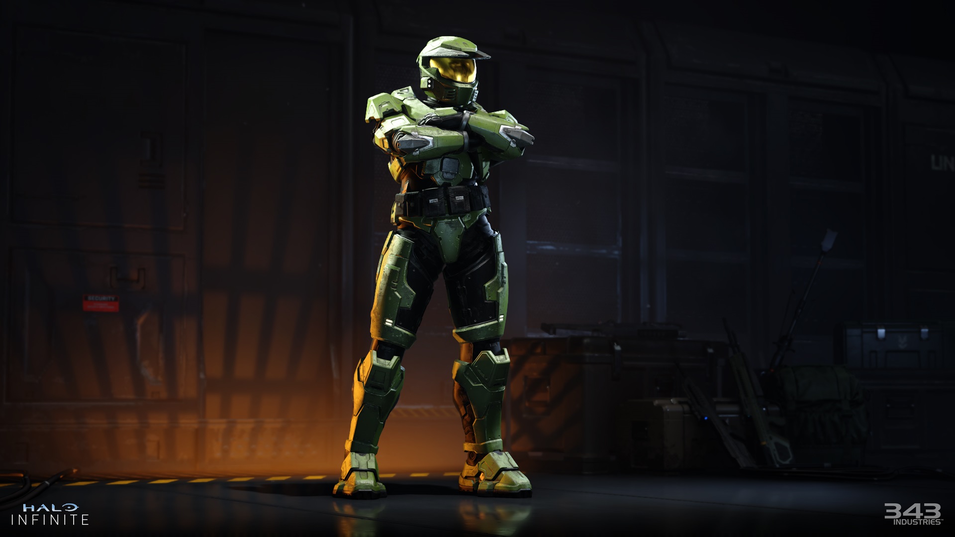 Halo Infinite image of the CE Mark V armor kit