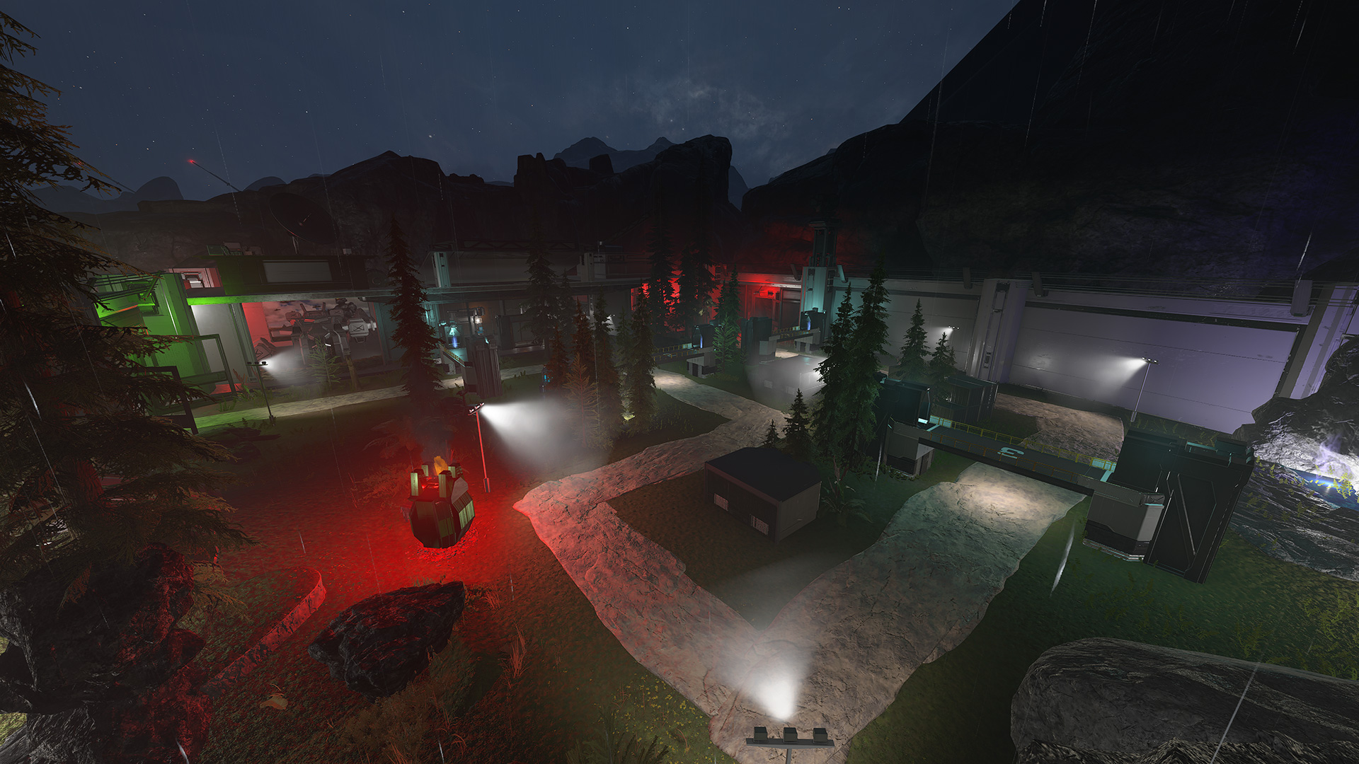 A Tower Defense map created in Halo Infinite Forge