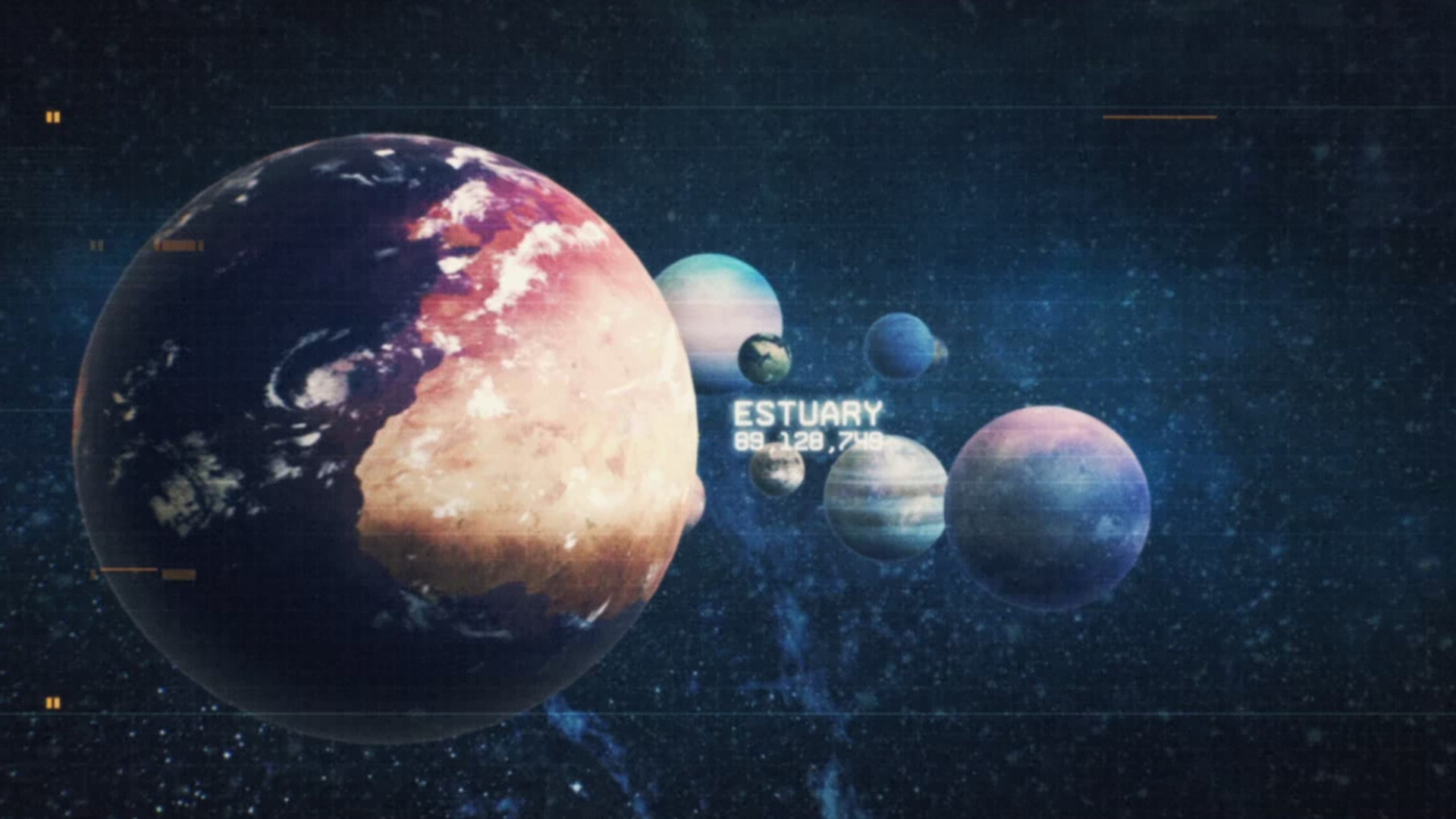 Halo 2: Anniversary Terminal screenshot of the colony world Estuary