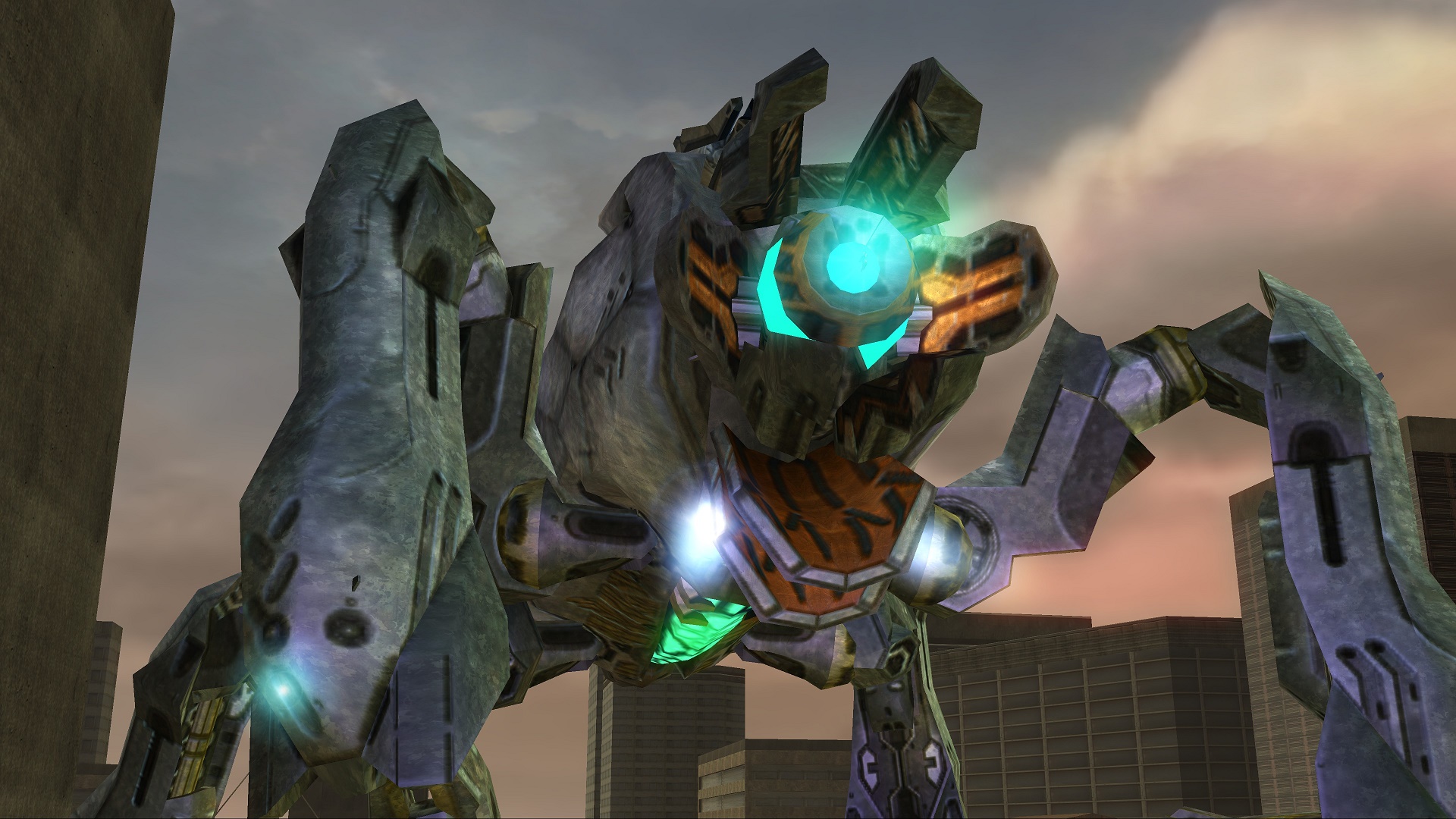 Halo 2 screenshot of a Scarab