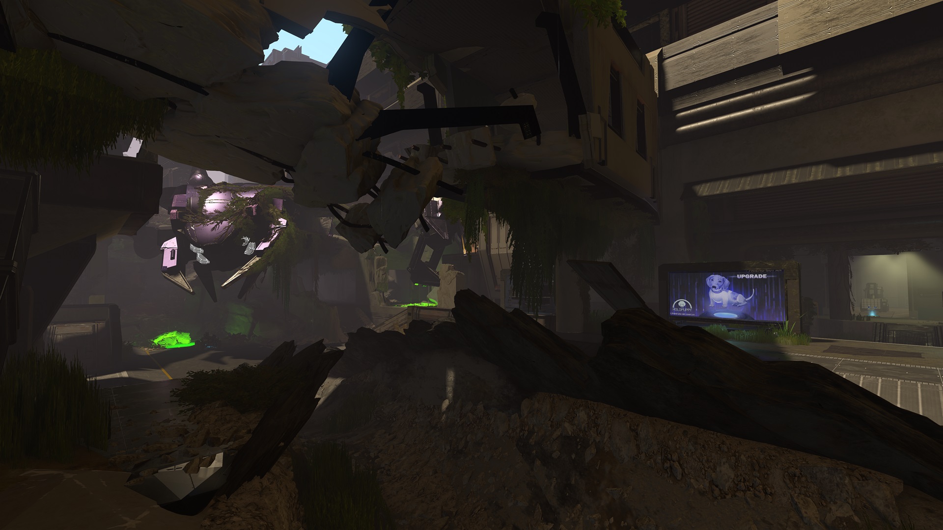 Halo Infinite screenshot of the Forge map Pirth