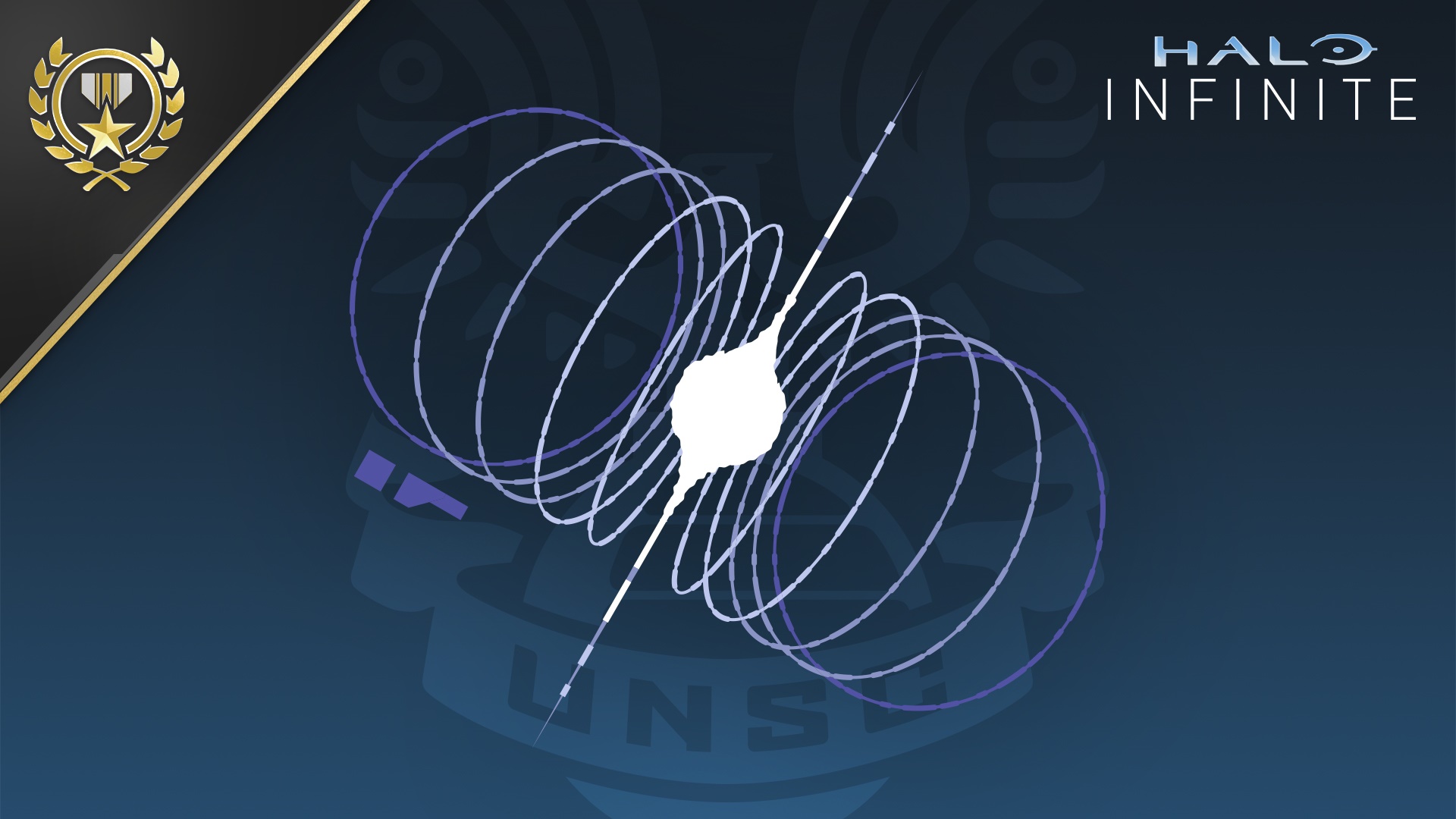 Image de halo infini du logo de la source de signal