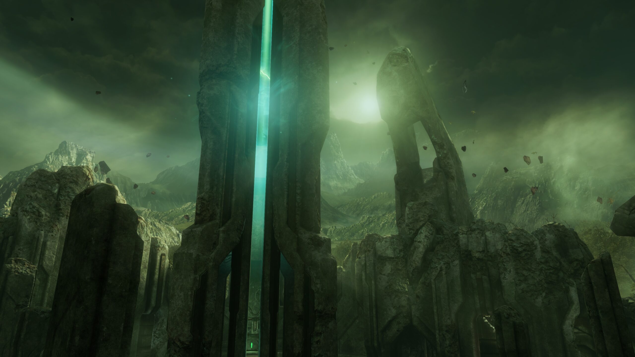 Halo 2: Anniversary multiplayer screenshot of the map Warlord