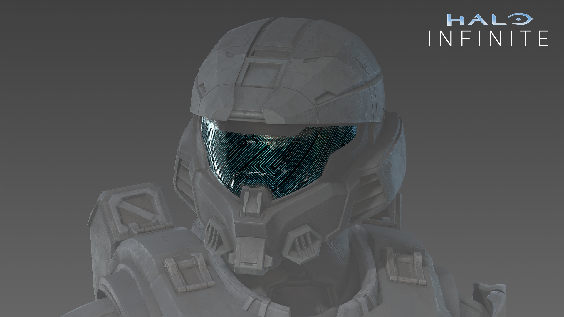 Halo Infinite image of the Essence Decompilation visor from the Banished Honor Operation Pass
