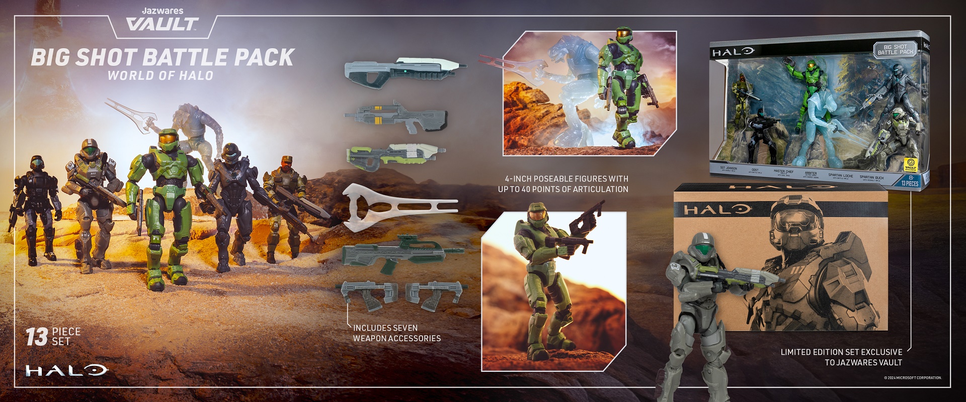 Halo Gear image of the Big Shot battle Pack