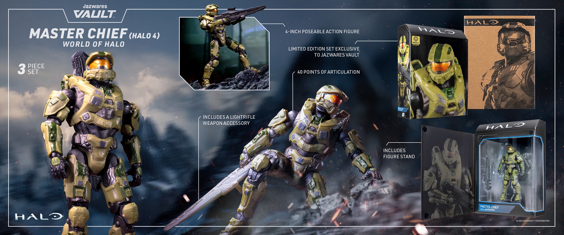 Halo Gear image of the Halo 4 Master Chief figure