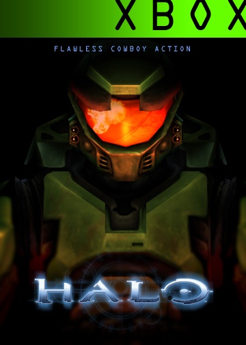 Halo boxart mockup created in early 2001.