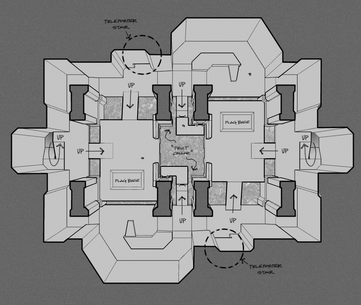 Overboard rough layout