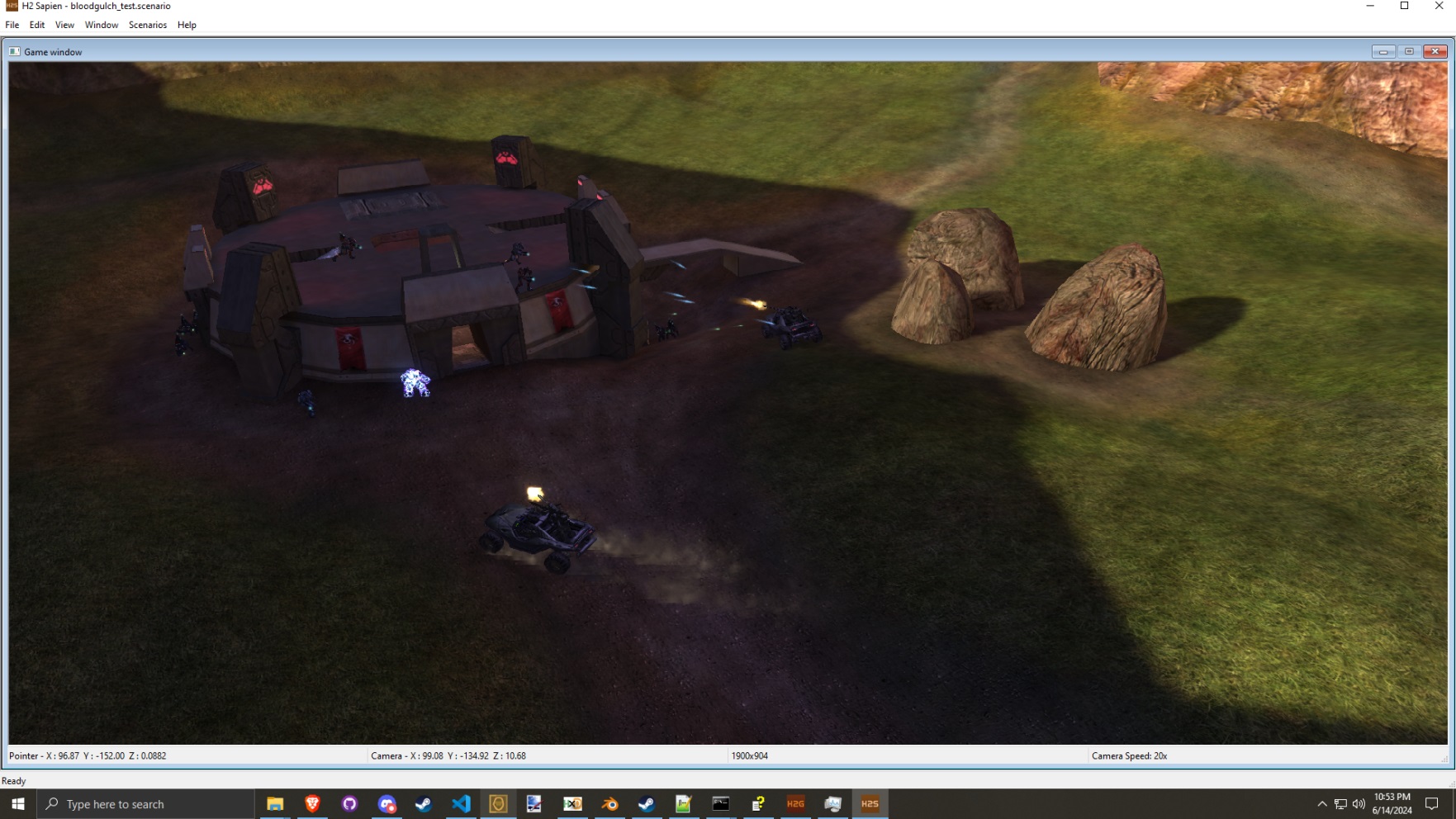 Screenshot of Bloodgulch_test