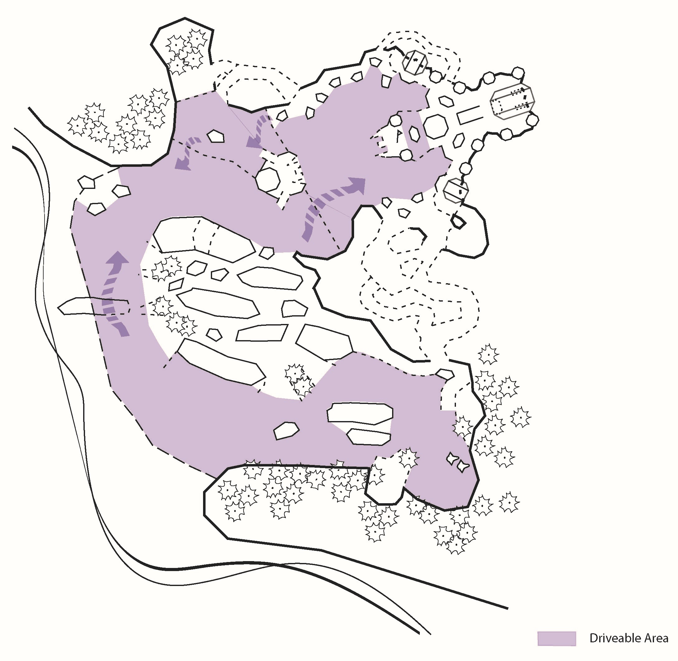 Map vehicle flow