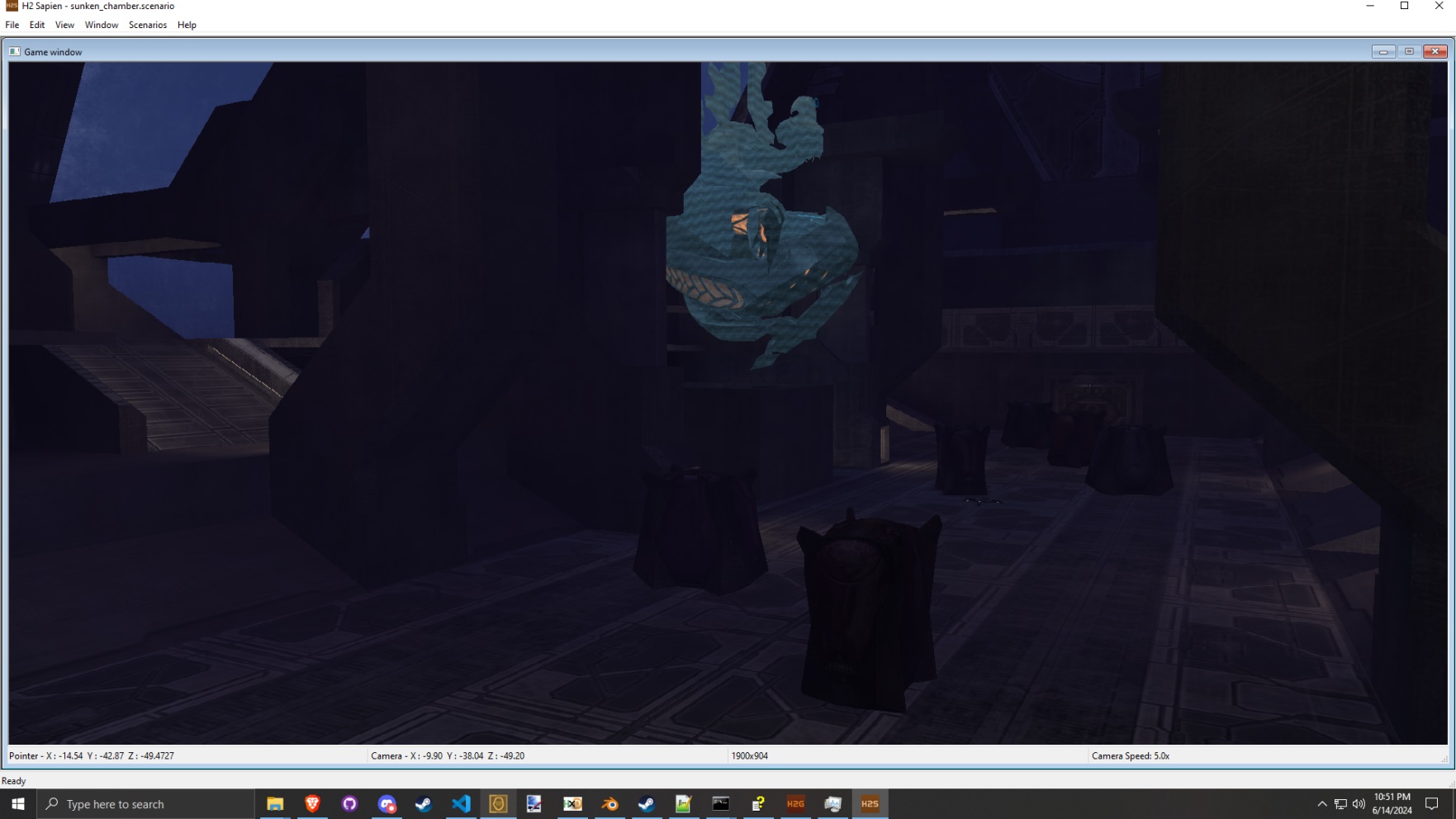 Screenshot of Sunken Temple map